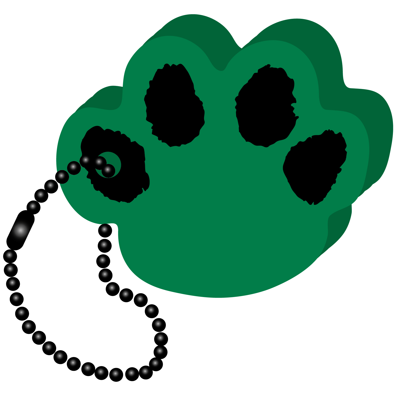Paw Key Tag 39