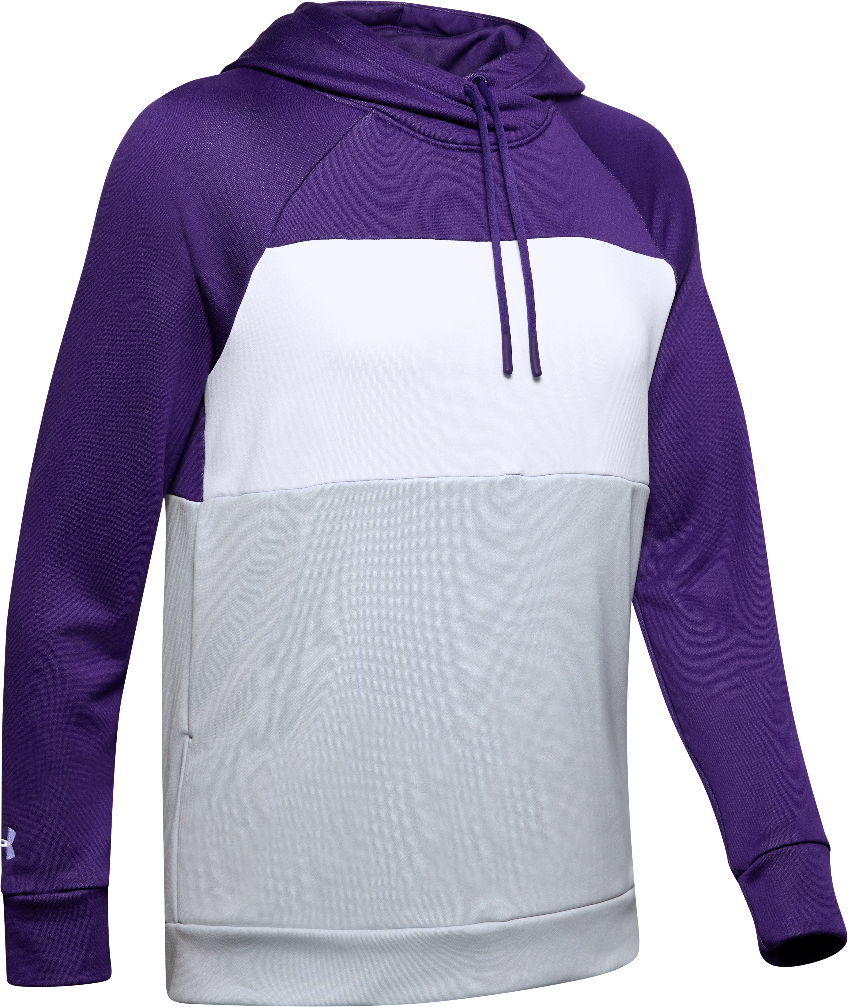 UA Qualifier Fleece Blocked Women's Hoodie 30