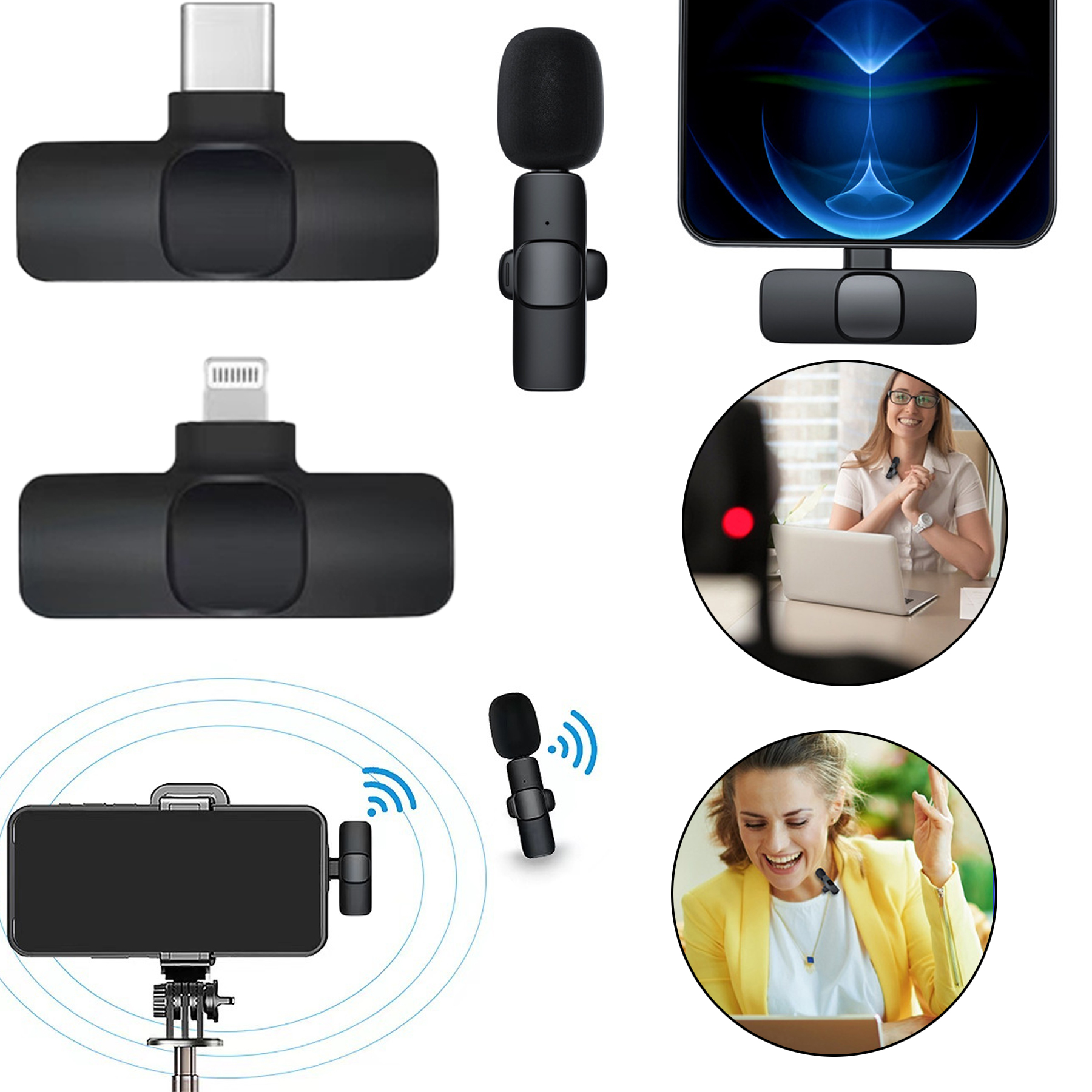 Wireless Lavalier Microphone 5