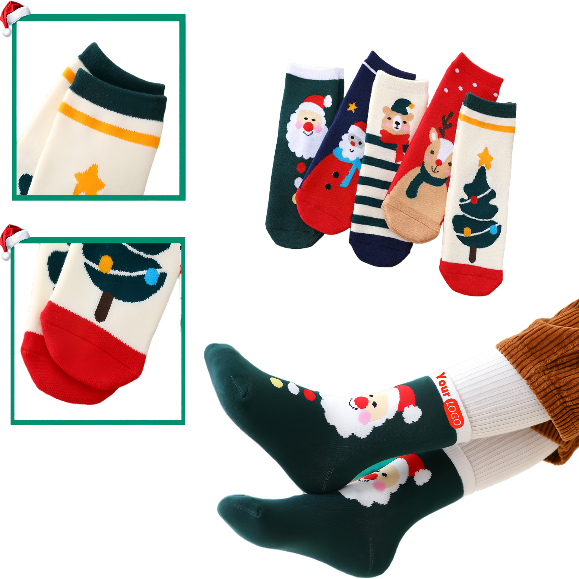 Children's Thick Winter Christmas Socks 18