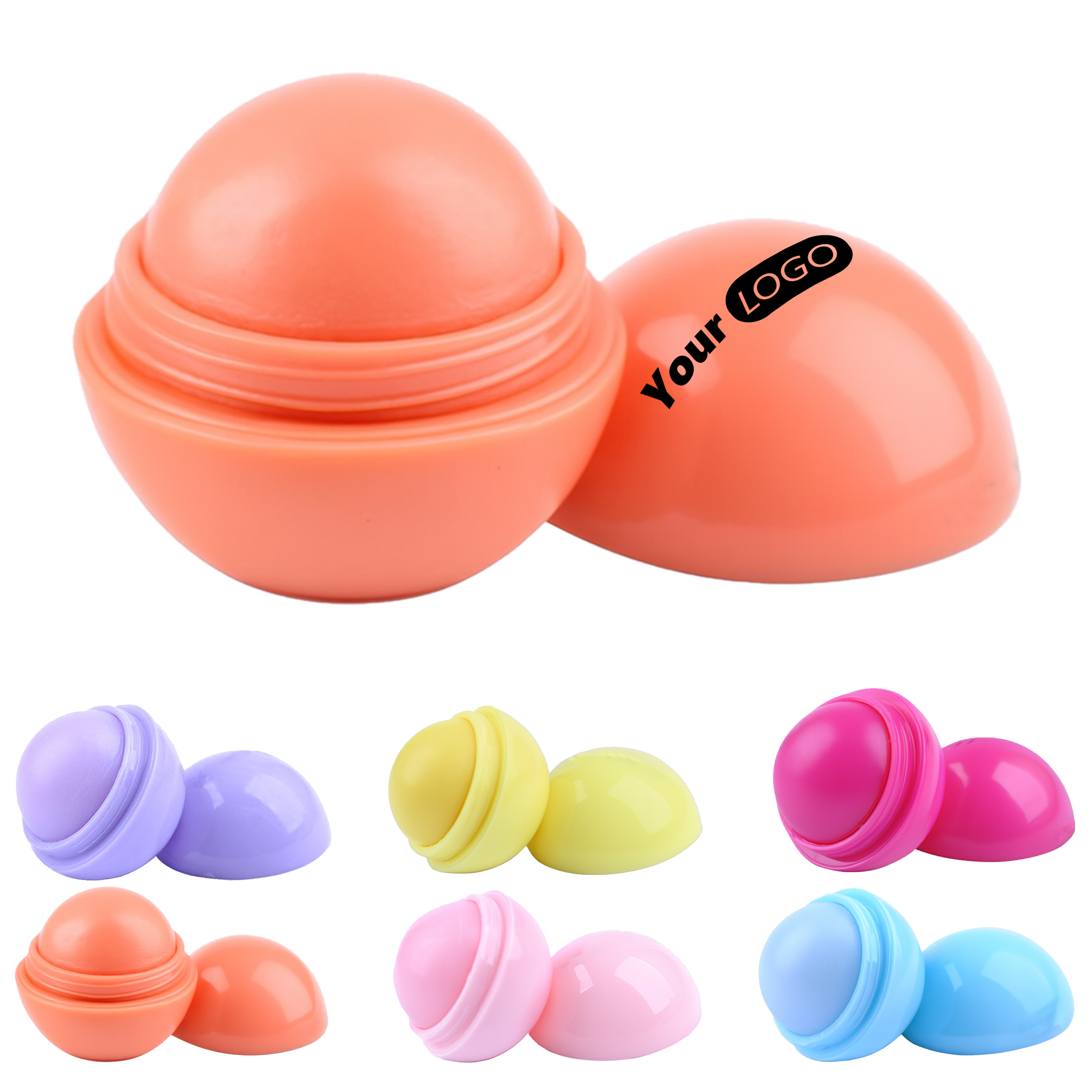 Ball Shaped Hydrating Lip Balm