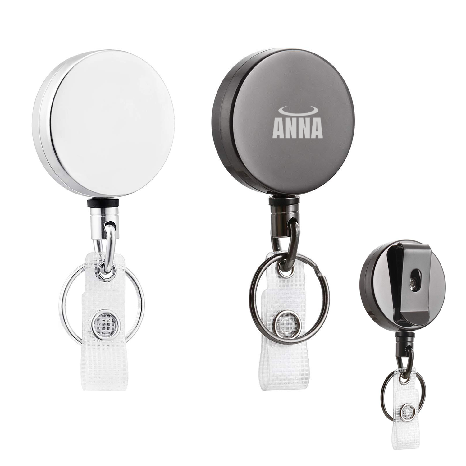 Retractable Badge Holder with Clip