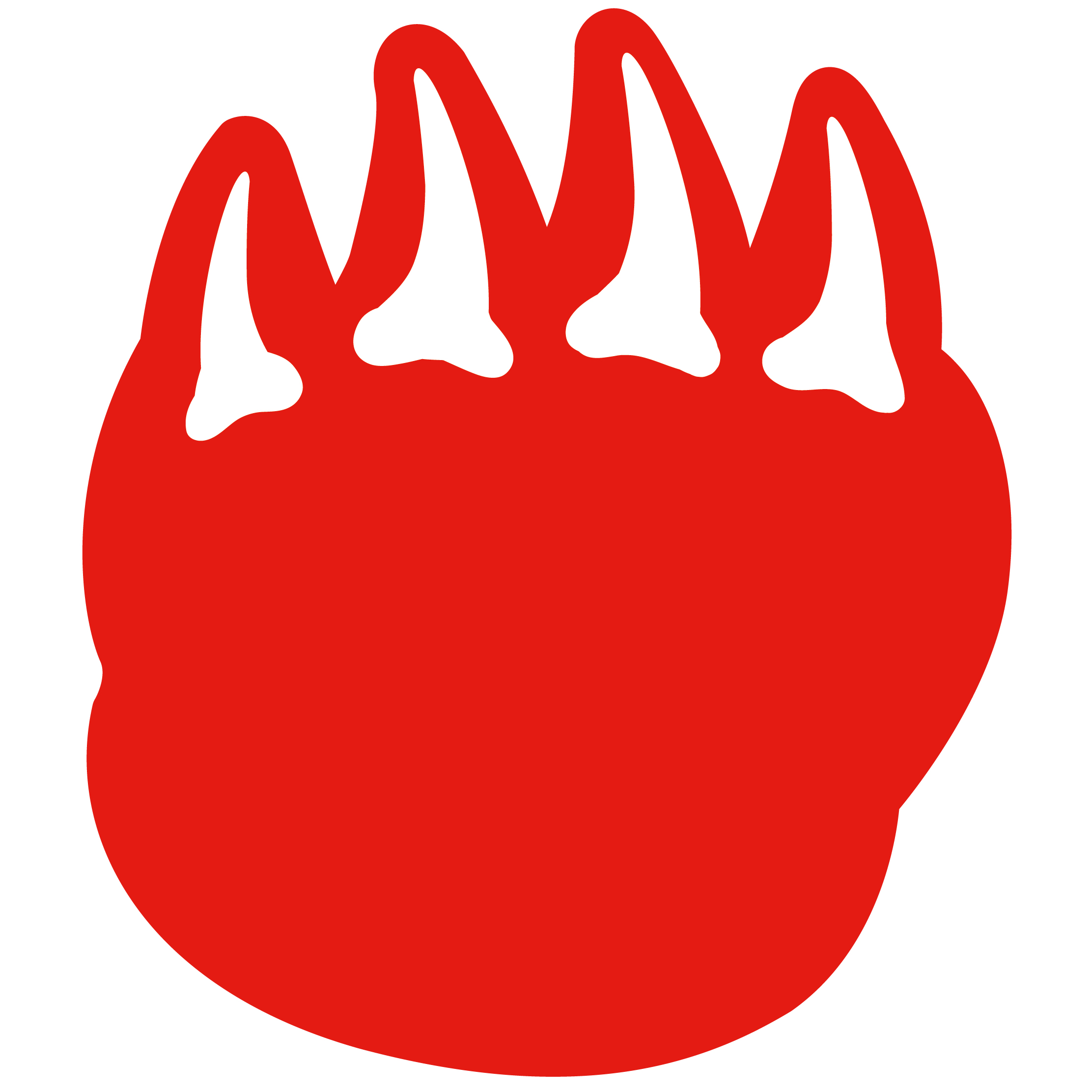Foam Dragon Claw Mitt 77