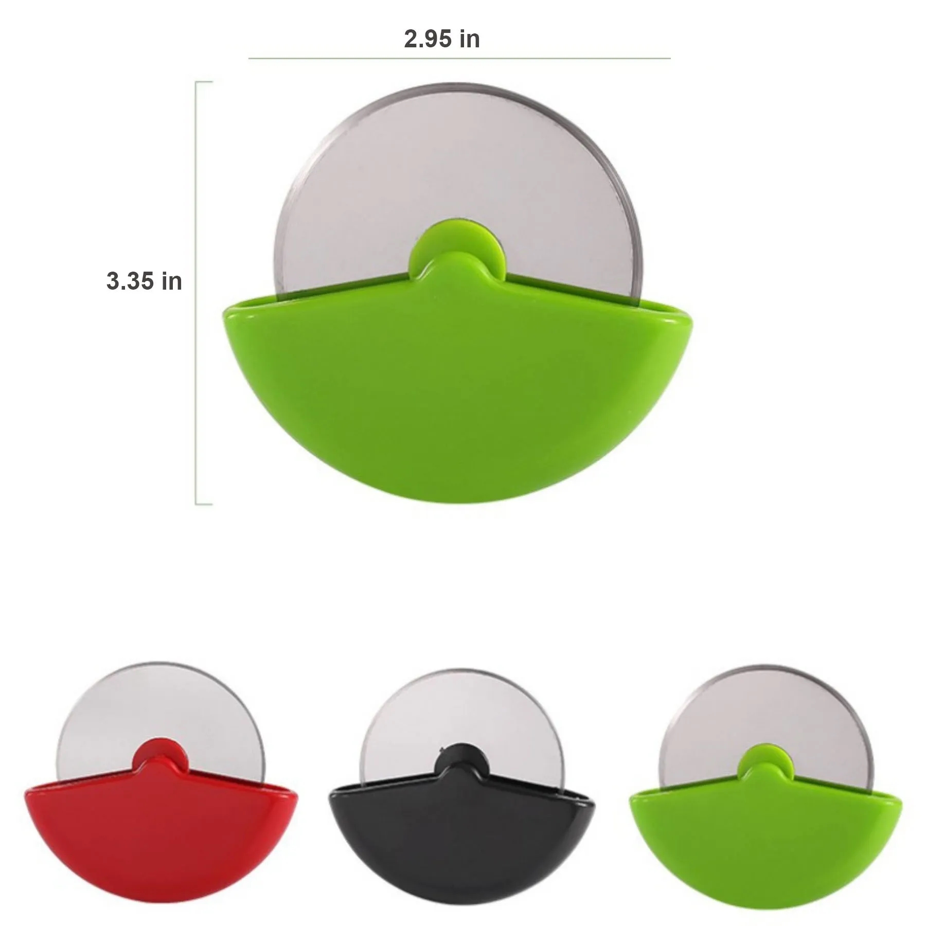 Round Pizza Slicer Cutter Wheel 12