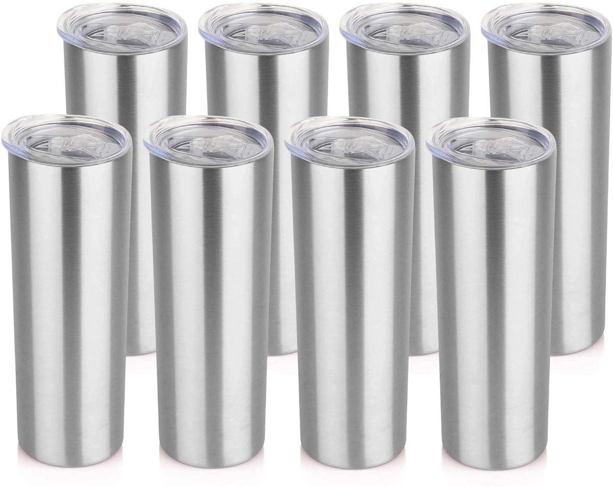 20 Oz Skinny Stainless Steel Vacuum Insulated Tumbler