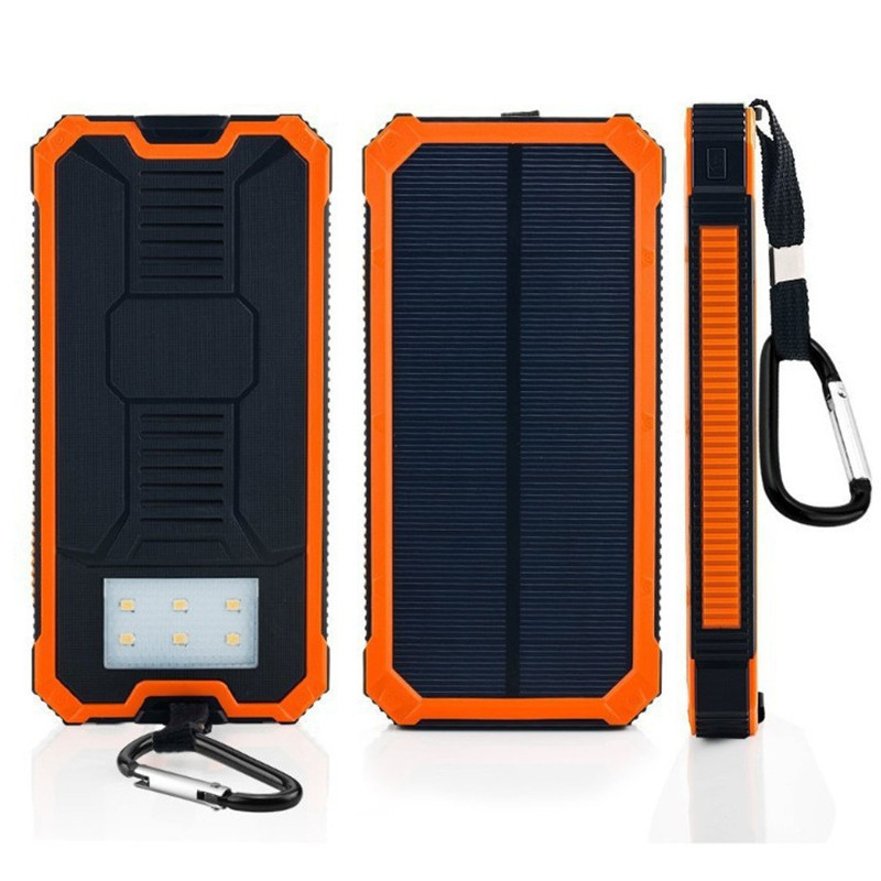 10,000mAH Portable Solar Power Bank