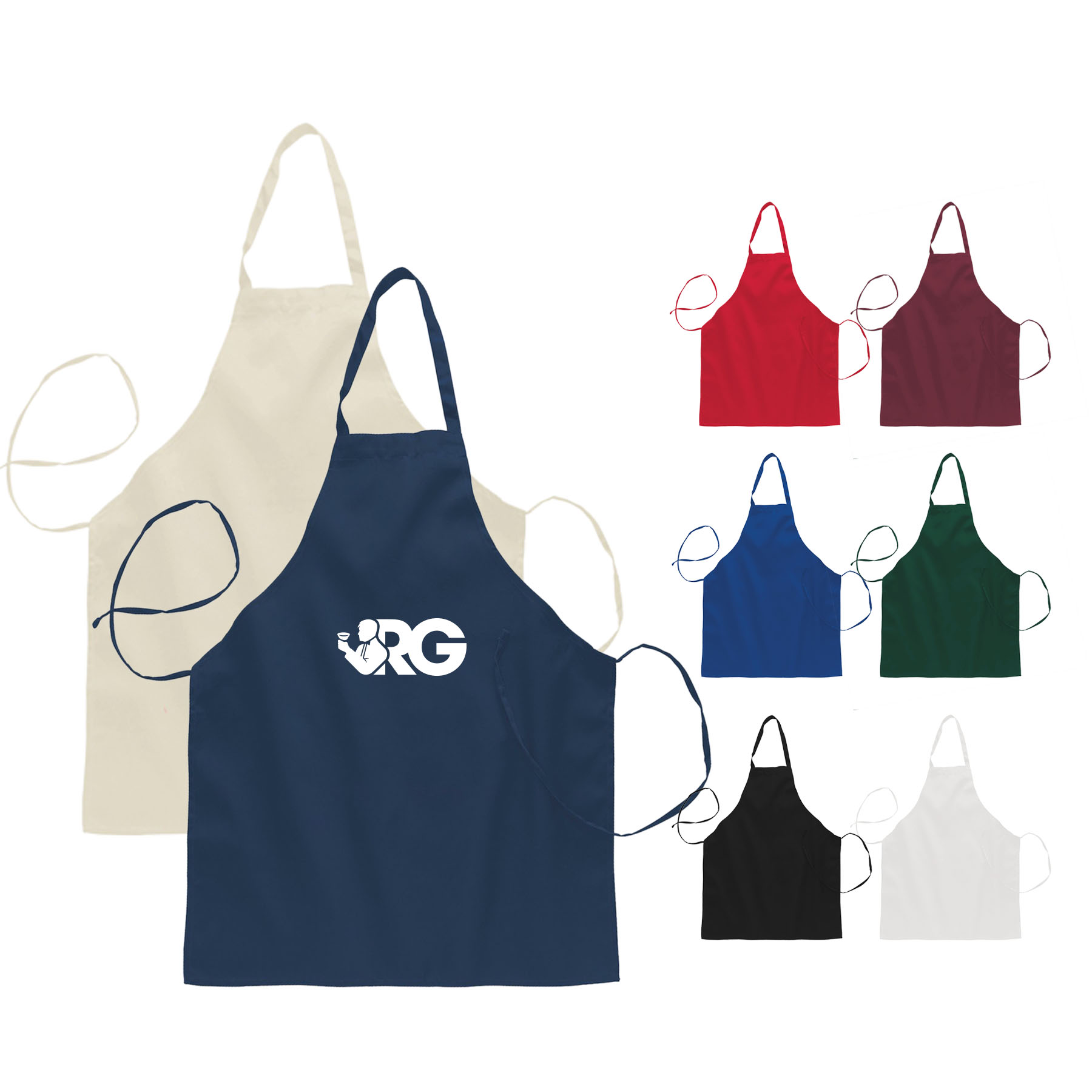 7.5 oz. Twill Butcher Apron 22