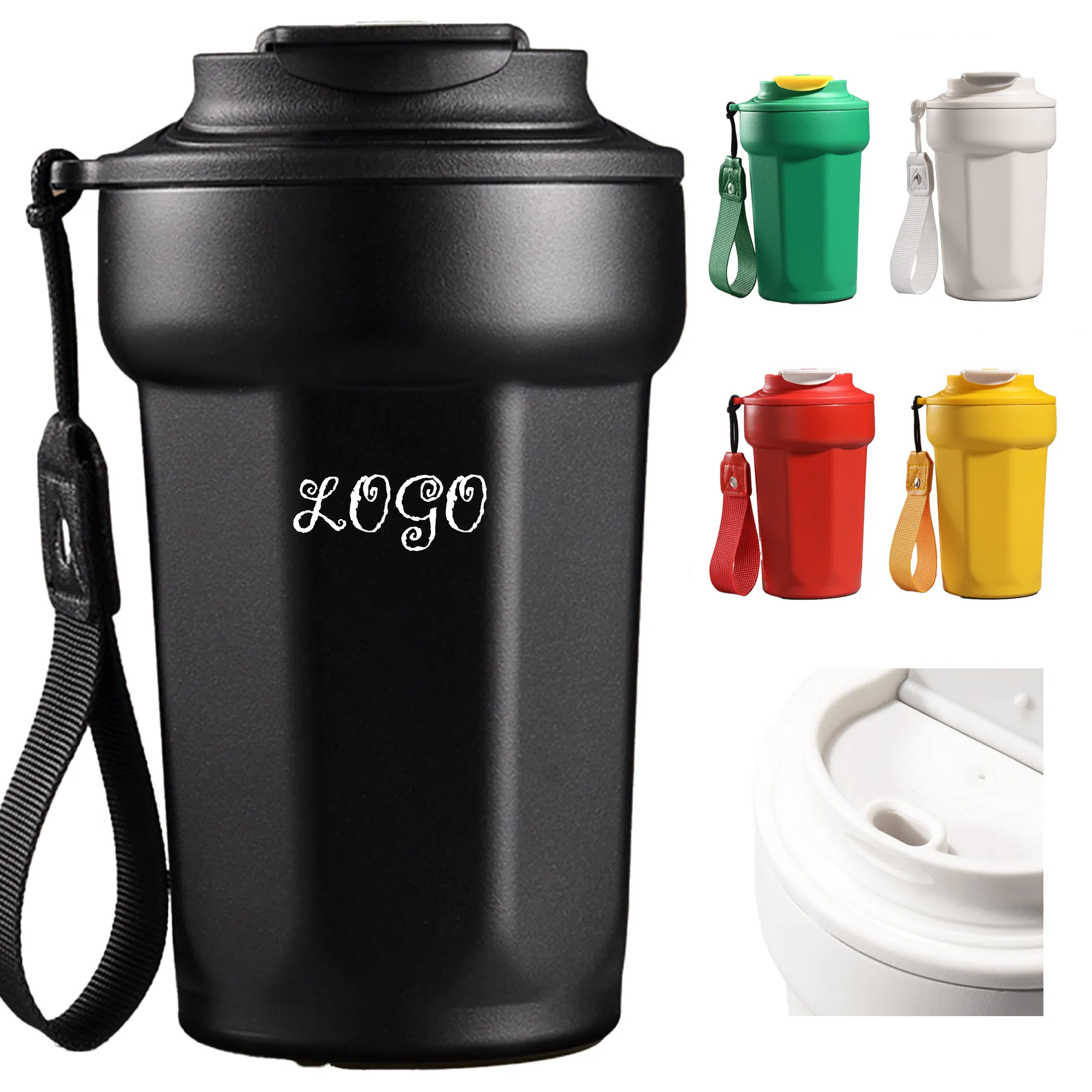 MOQ 30 16oz Stainless Steel Octagonal Tumbler
