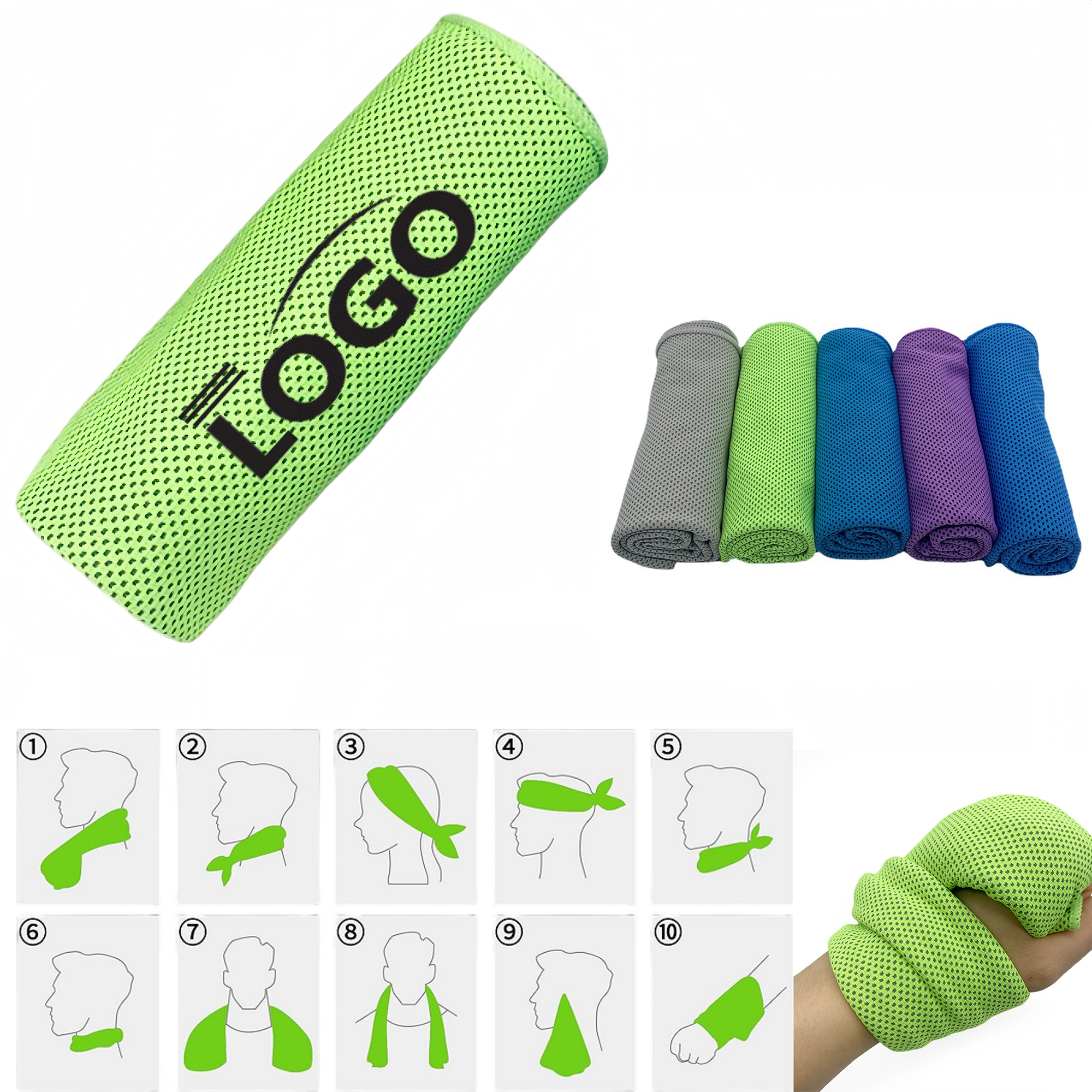 Cooling Ice Towels For Fitness Purposes 3