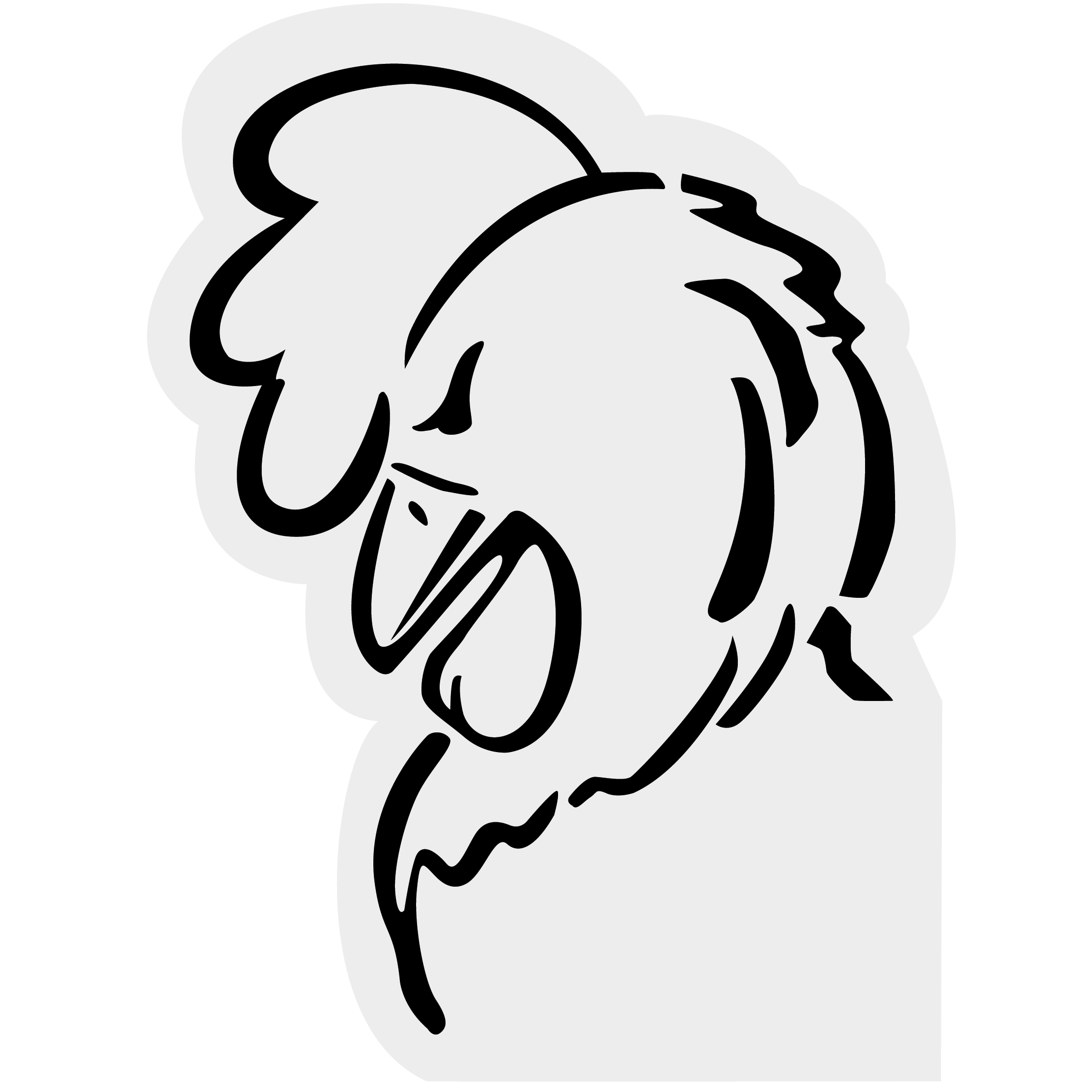 Foam Rooster Mitt 72