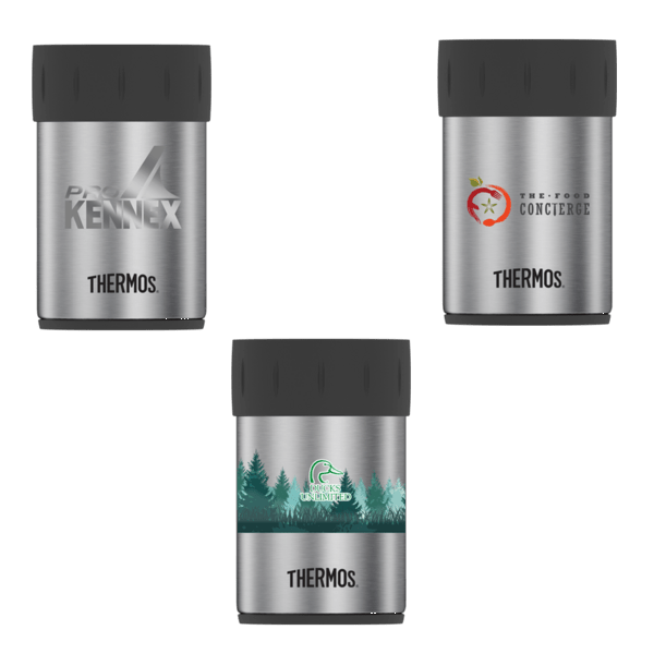 12 oz. Thermos Double Wall Stainless Steel Can Insulator