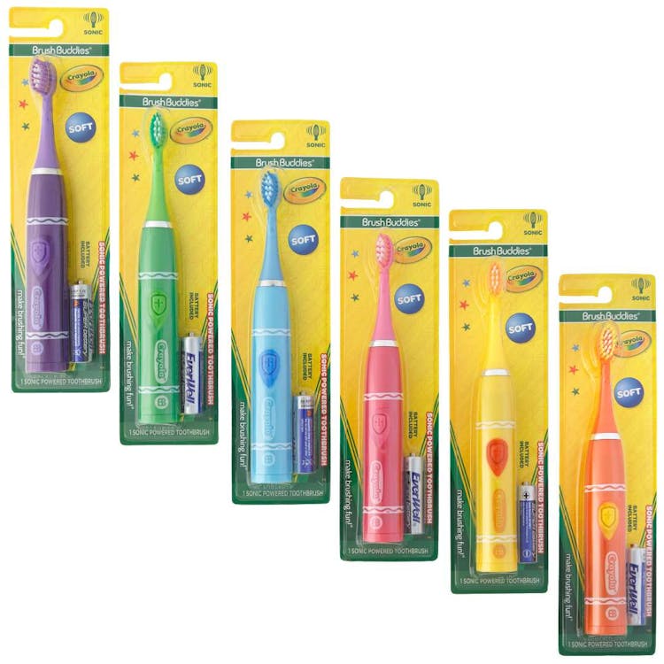 Kid's Crayola Sonic Powered Toothbrush 1 Count 3