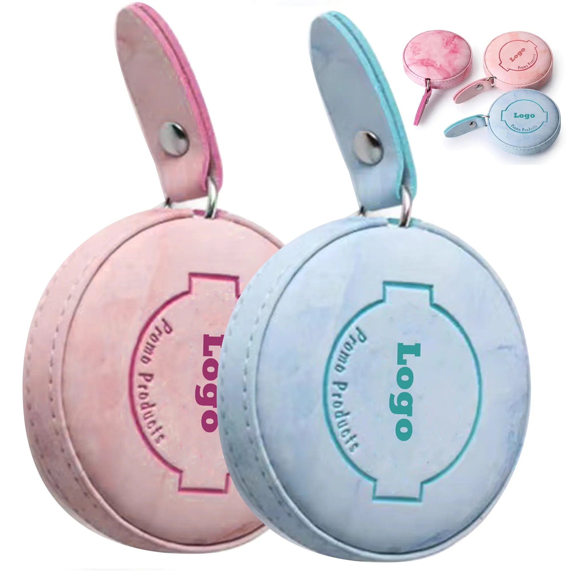 Mini Tape Measure in PU Leather