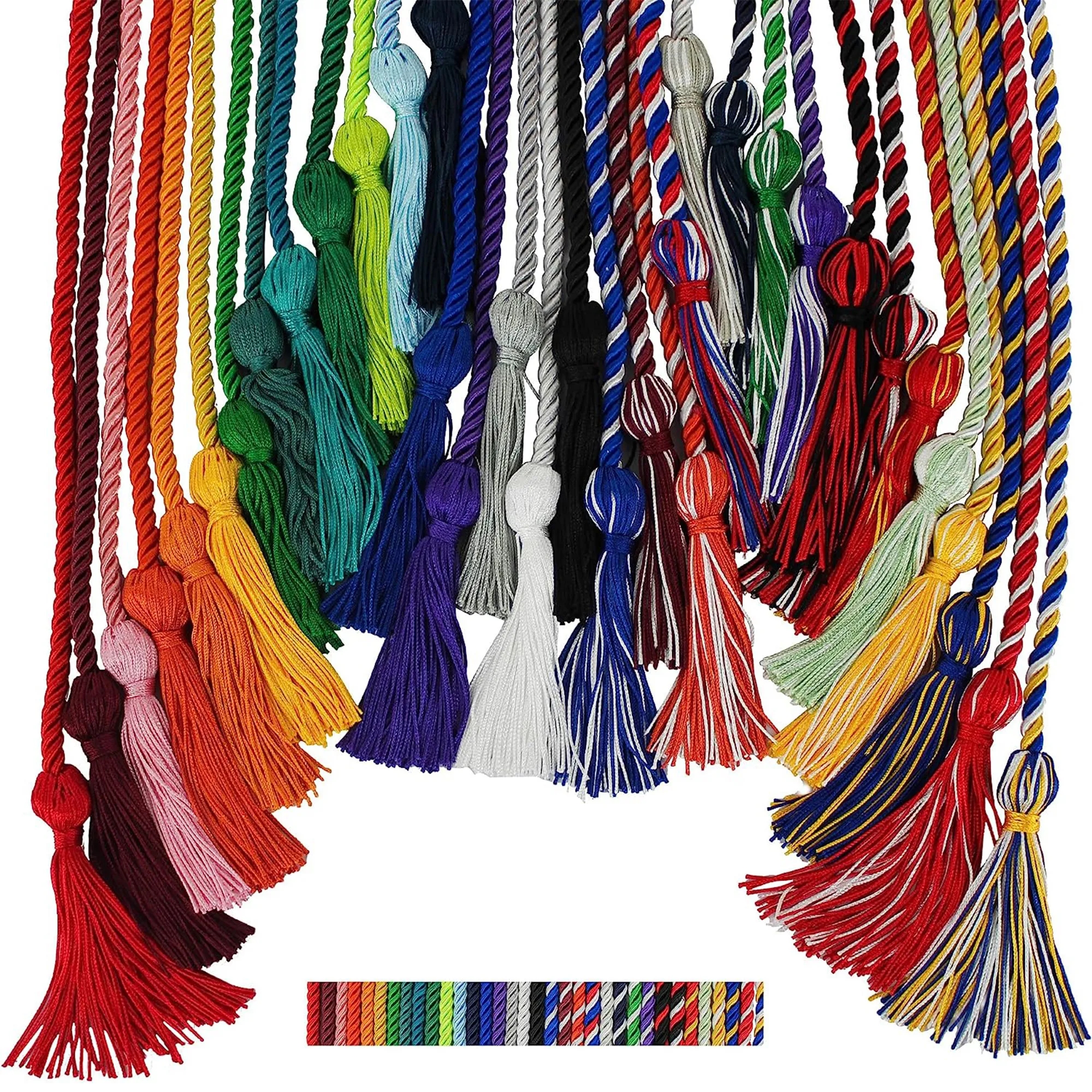 Double Tied Graduation Honor Cord MOQ 50 PCS 5