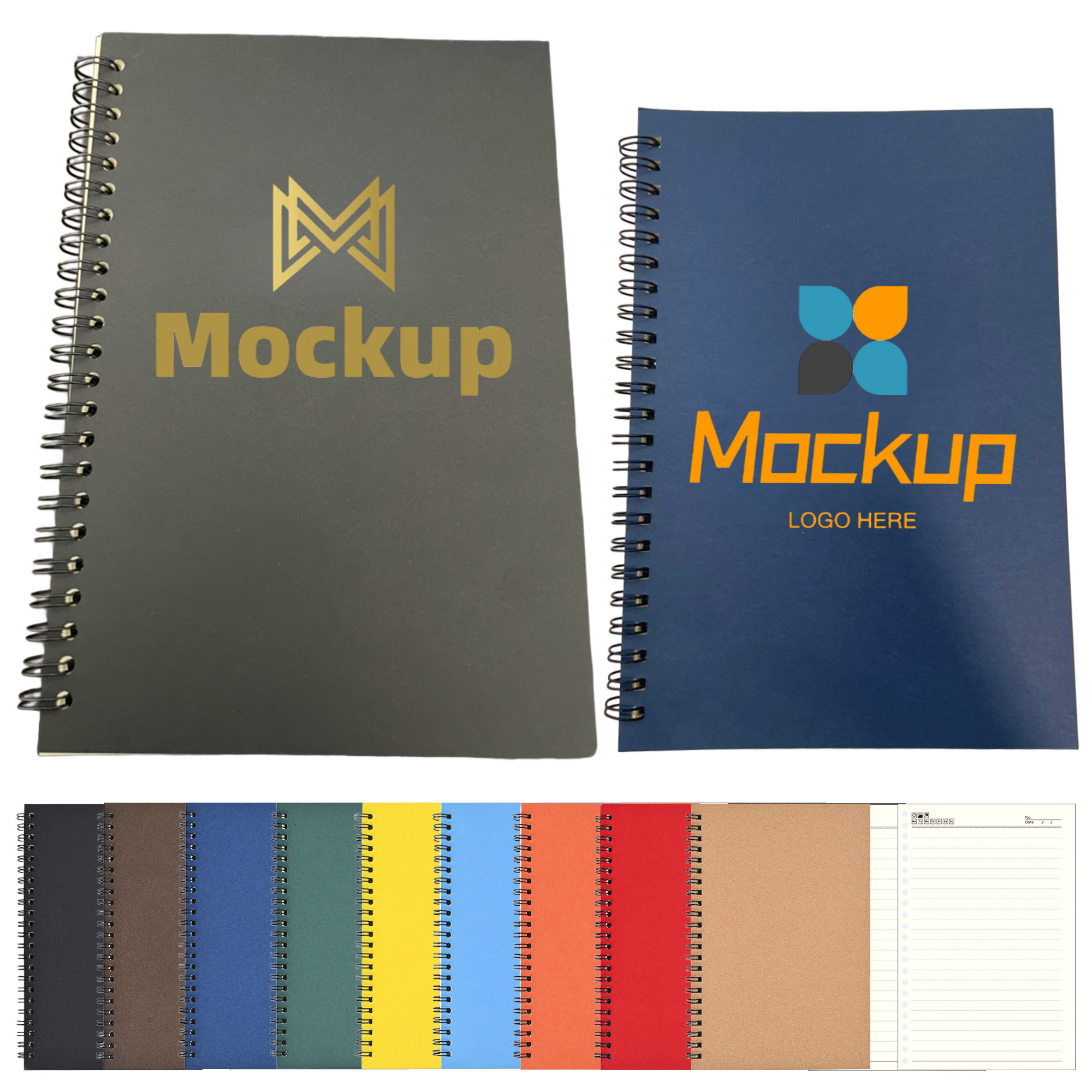 Study Lined Spiral Notebook