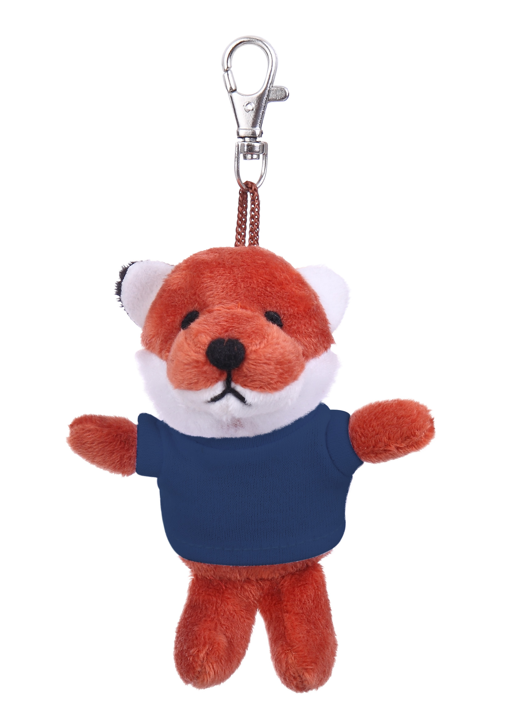 Soft Plush Fox Keychain with Tee 27