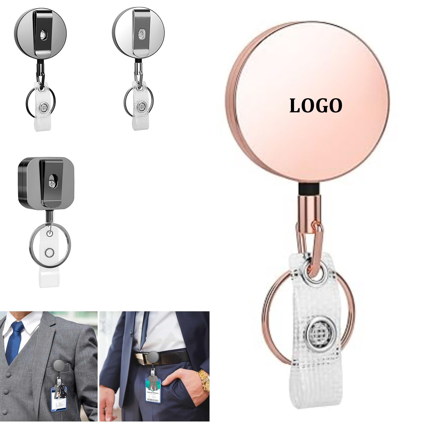 Reel Retractable Badge Holder 14