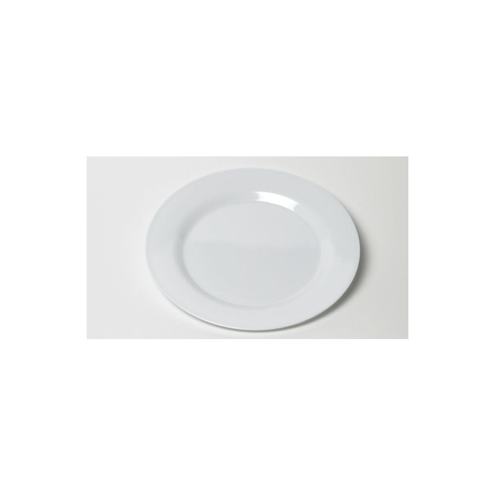 White Melamine Plates - Round 10" 3