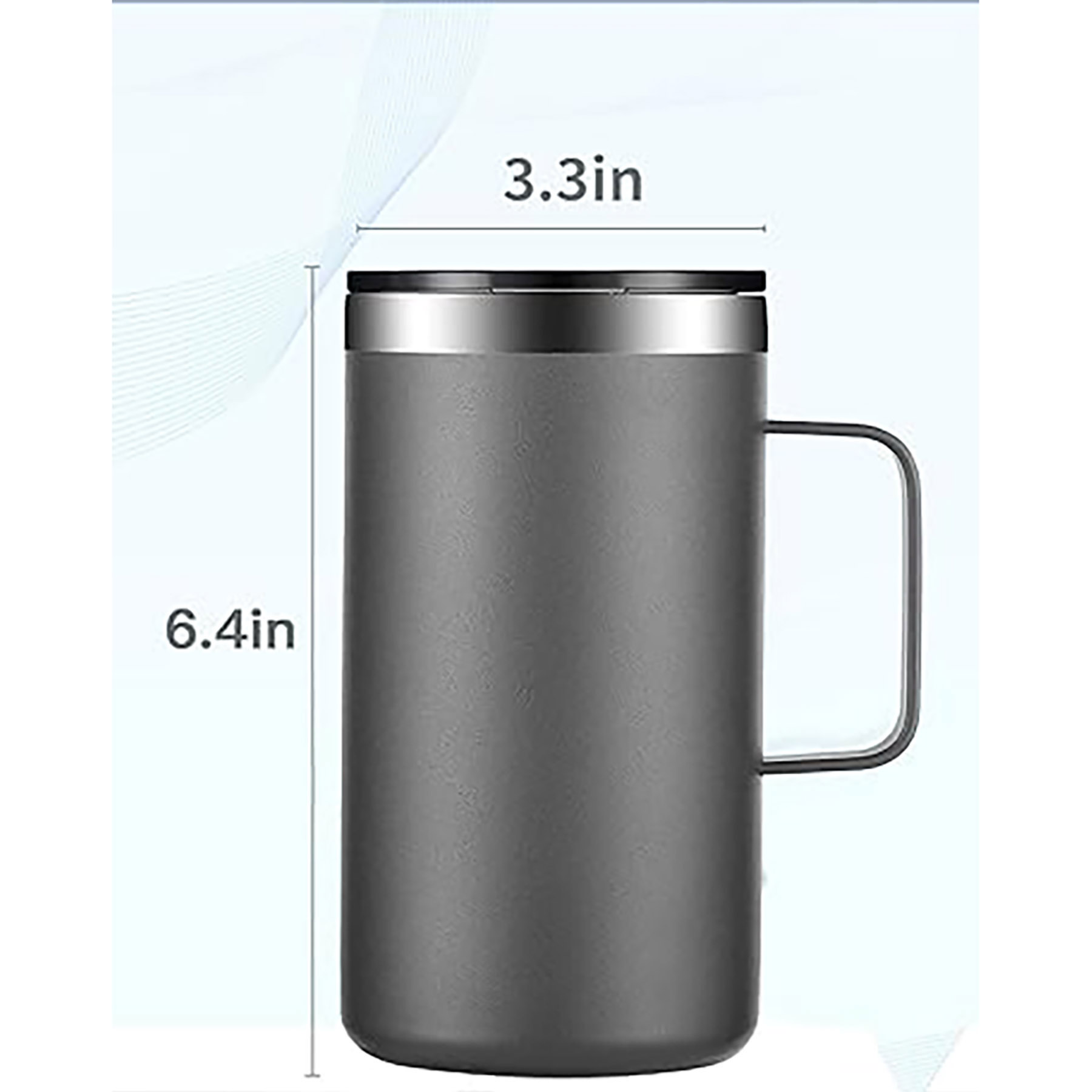 Stainless Steel Insulated Handle Cup 33