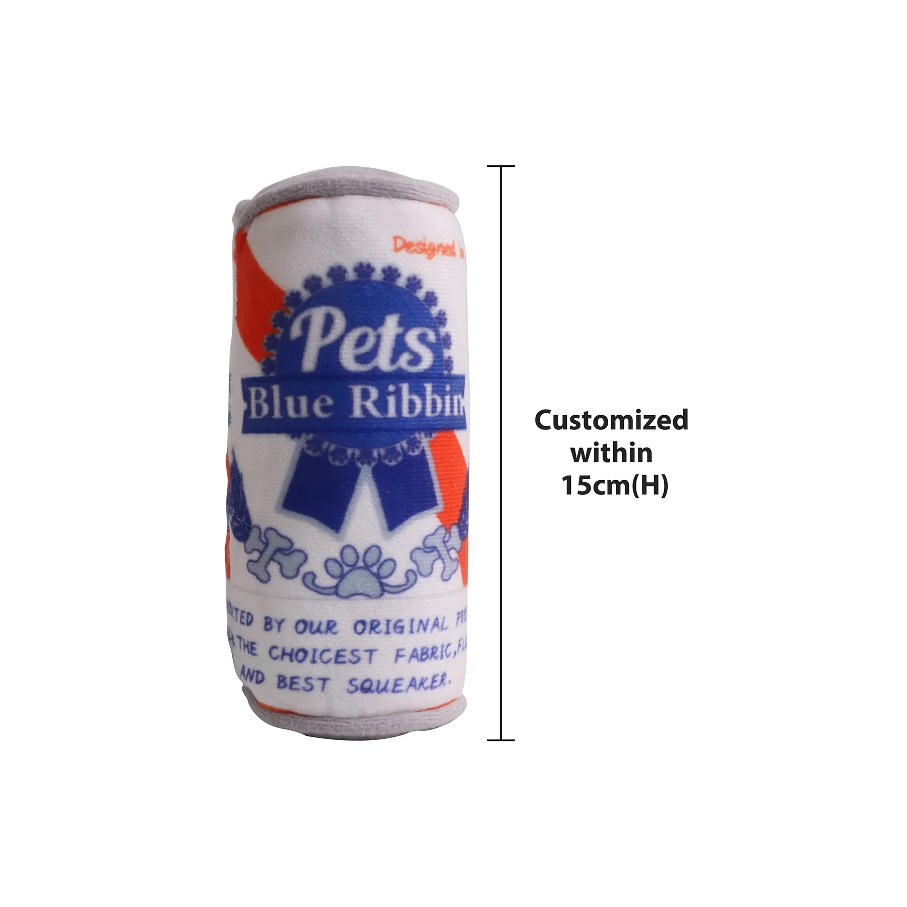 Custom Squeaky Can Shape Pet Toys 4