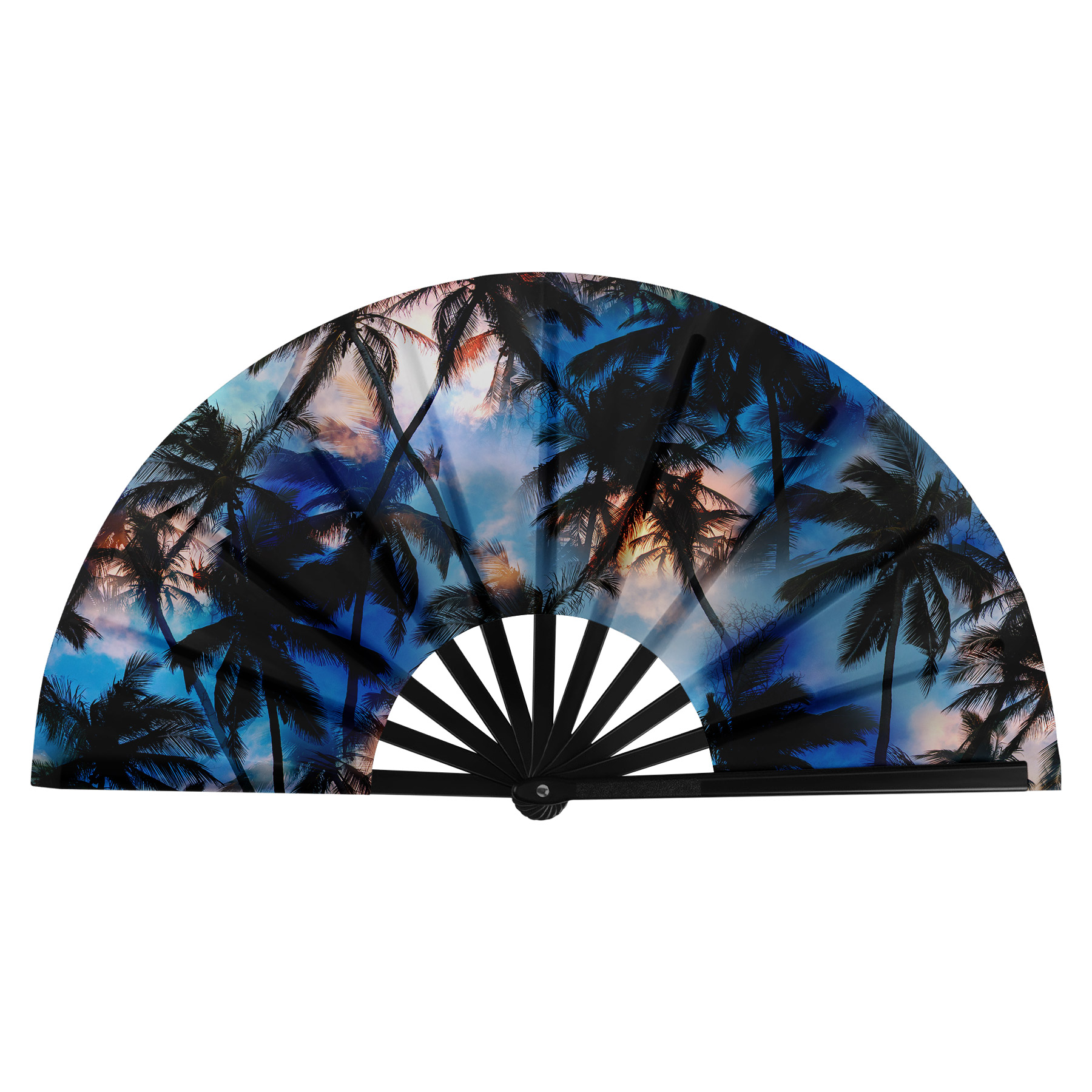Double Sided Full Color Large Folding Fan 11
