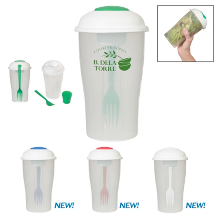 3Piece Salad Shaker Set 2155 Custom Printed Cocktail Shakers