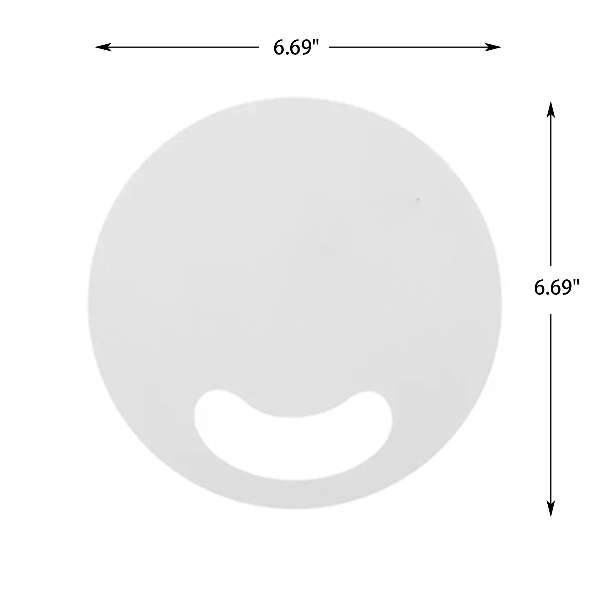Two-Sided Custom Plastic Promotional Fan 3