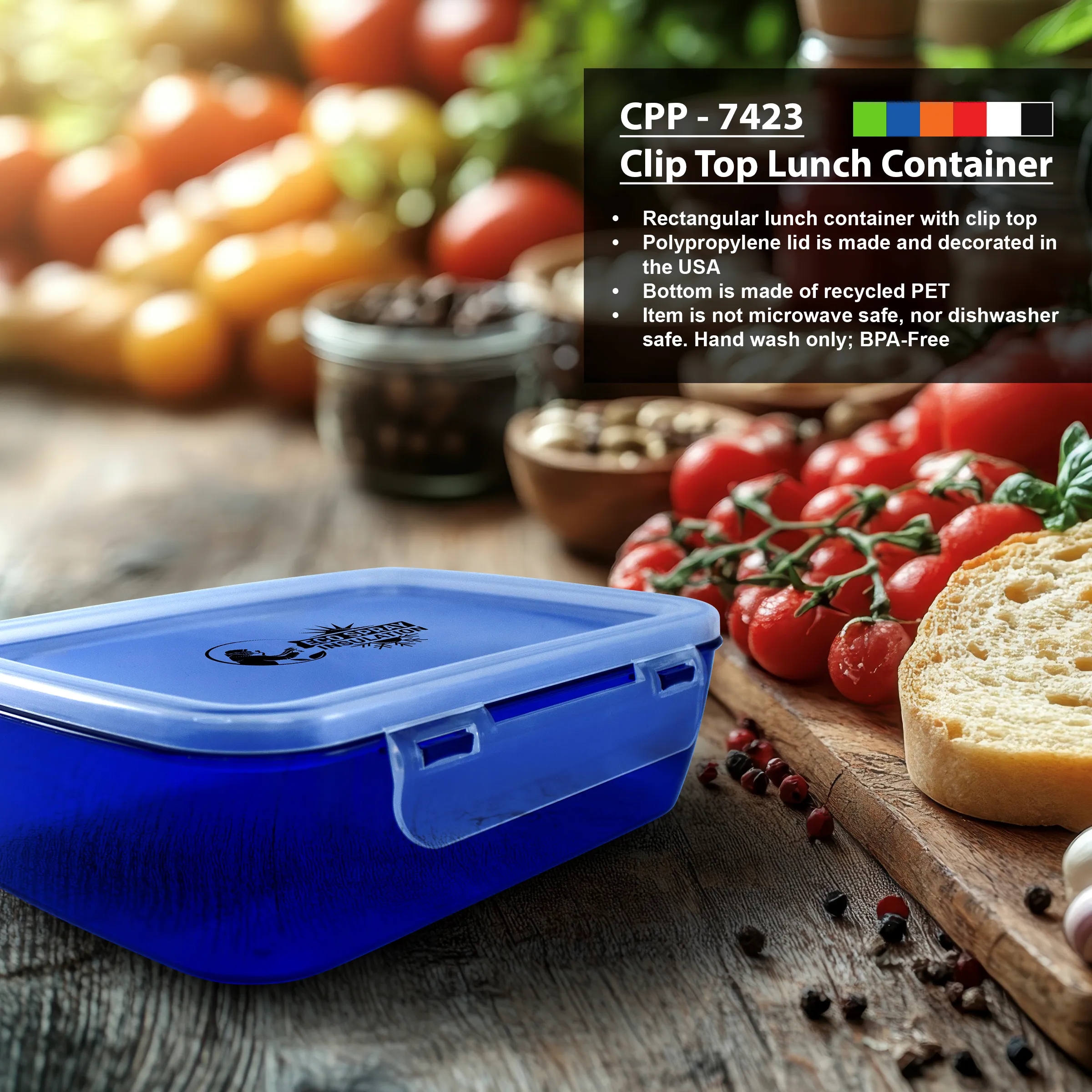 Clip Top Lunch Container 2