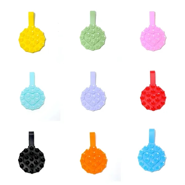 Round Double Sided Multifunctional Silicone Phone Grip