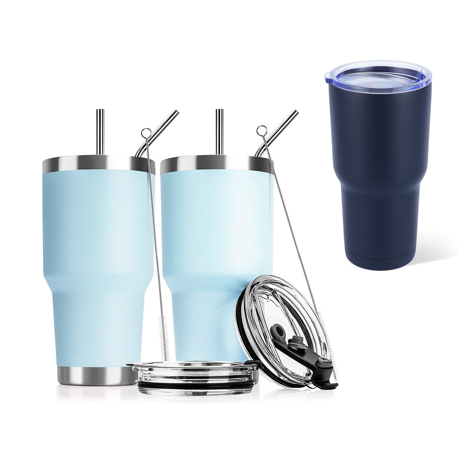 30 Oz Stainless Steel Insulated Travel Mug