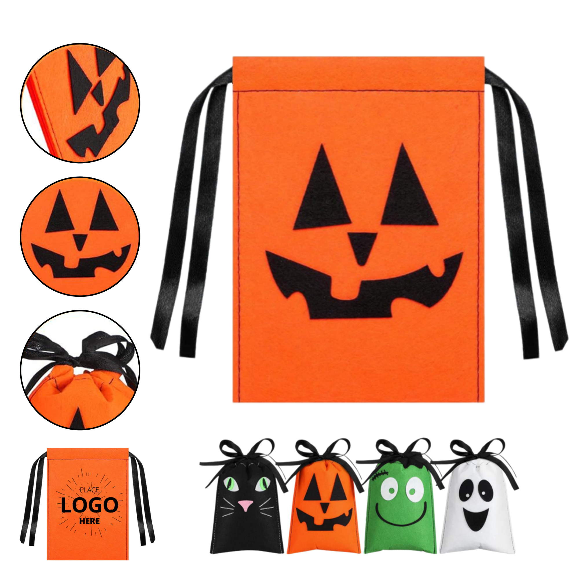 Halloween Drawstring Treat Bag 2
