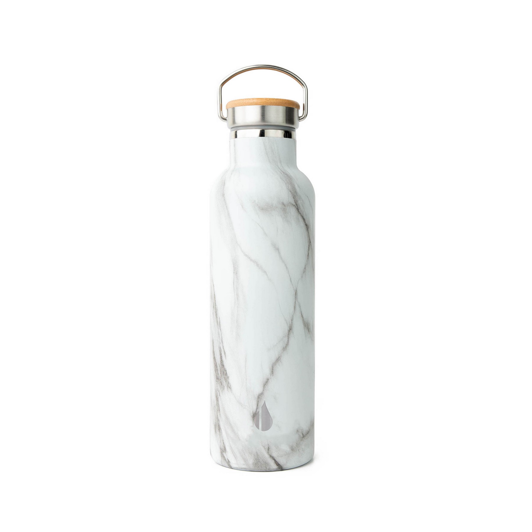 Elemental® Classic 25oz Stainless Steel Water Bottle - Vacuum Double Walled Insulated - Leak Free, custom water bottle with logo imprint 58
