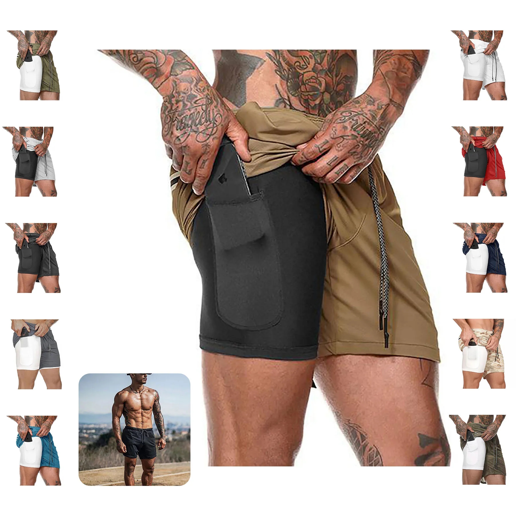 Mens Running Shorts 20