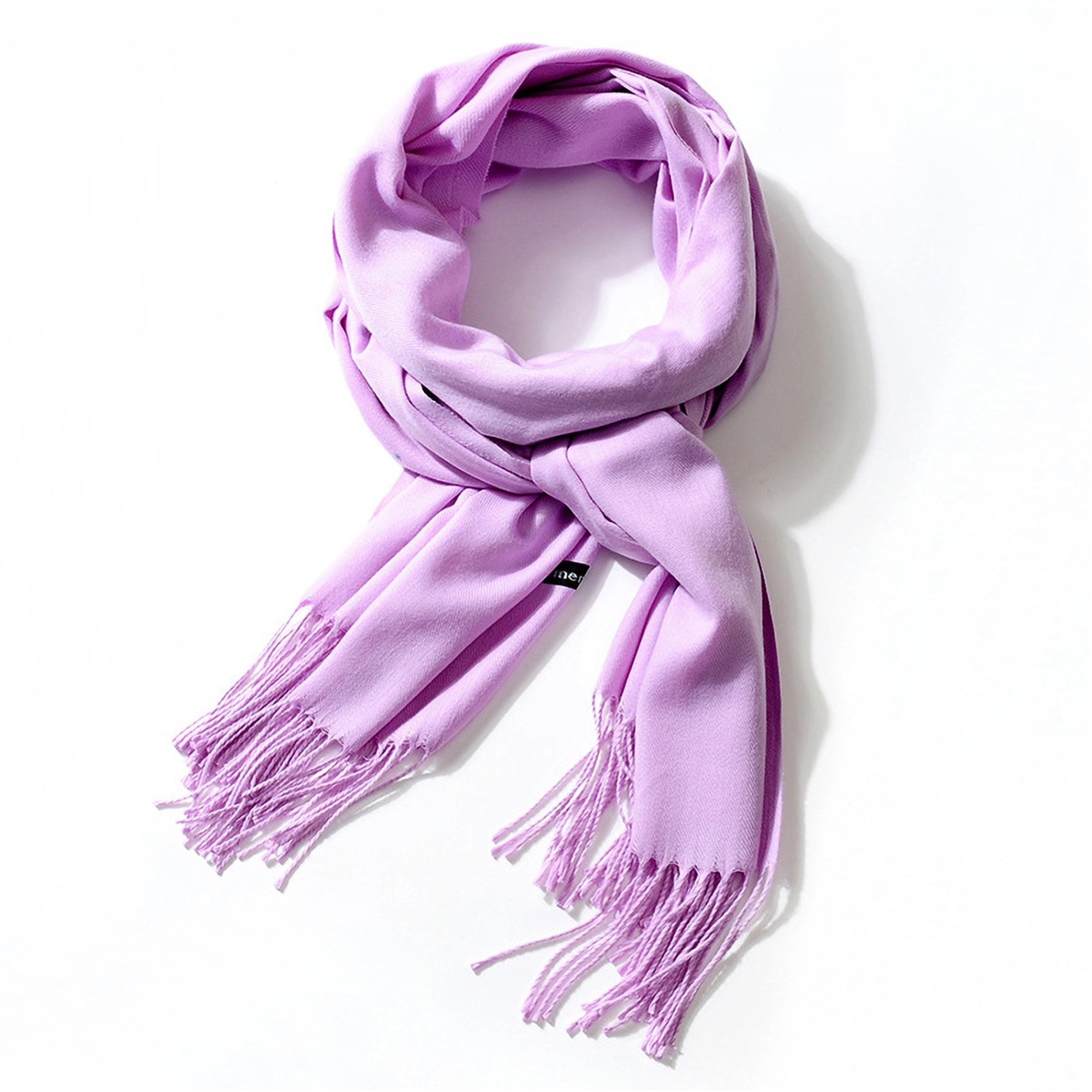 Cashmere Pashmina Woven Scarf With Fringes 19