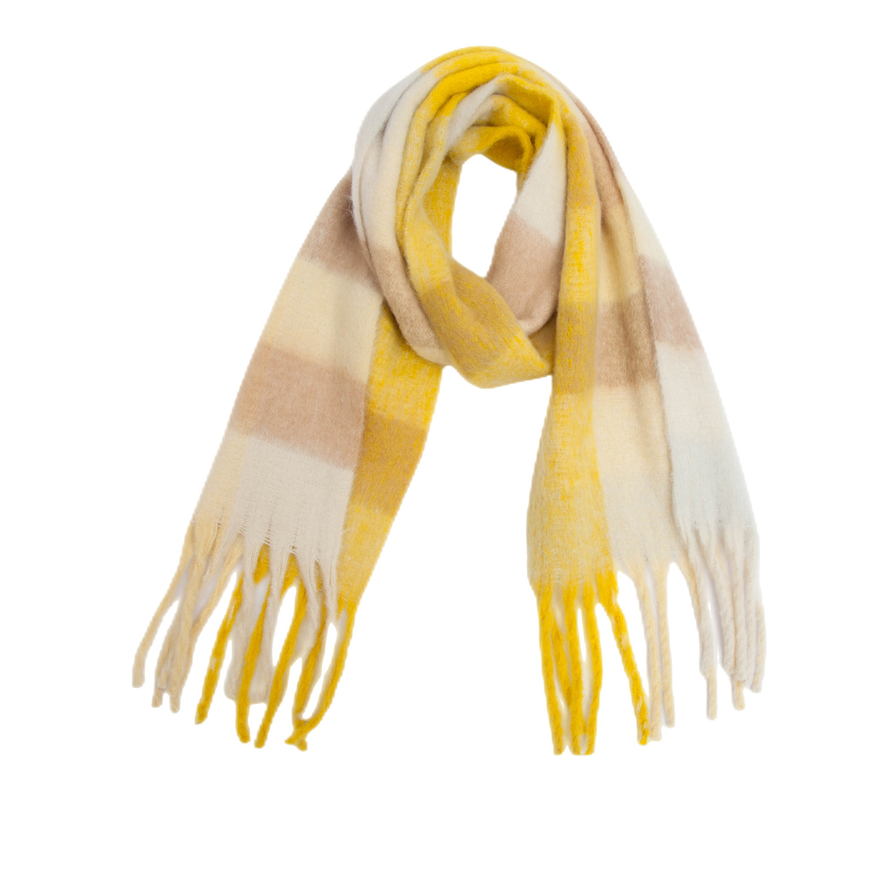 Big Coloured Checked Winter Warm Wrap Scarf 37
