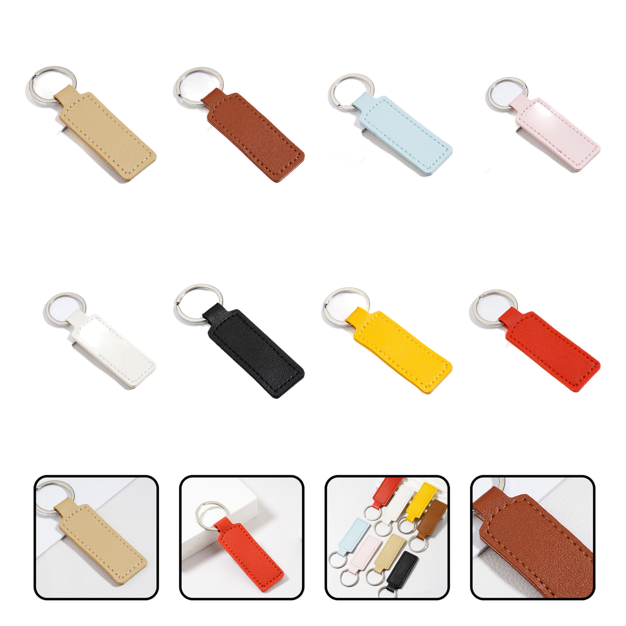 Stitched Promotional Key Tag for Bags 2