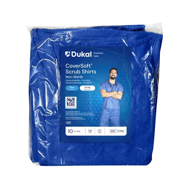 Scrub Shirt Blue - Small 3