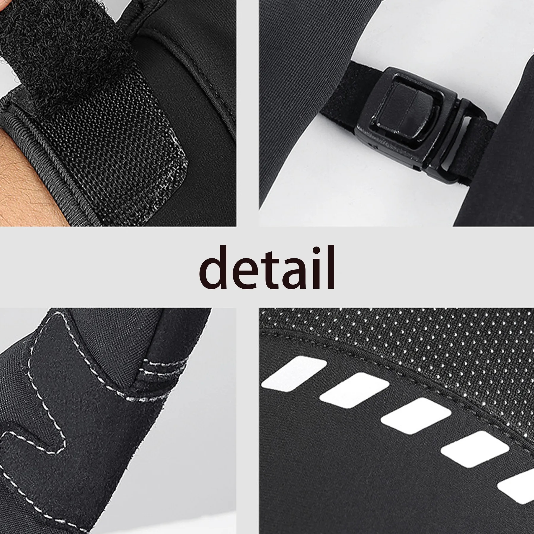 Microfiber Cloth Touchscreen Full-Finger Riding Gloves 9