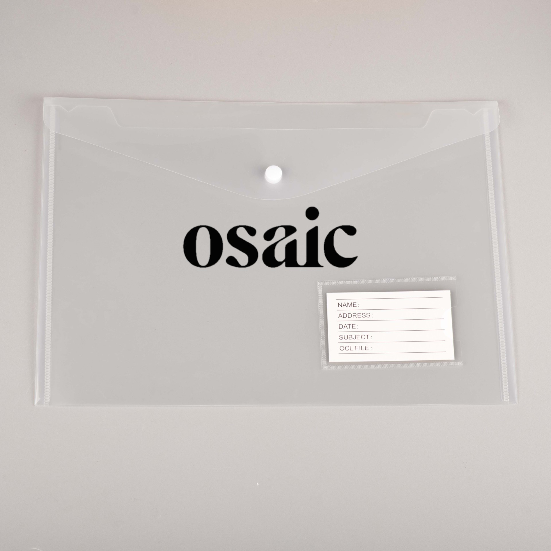 A4 Label File Envelope