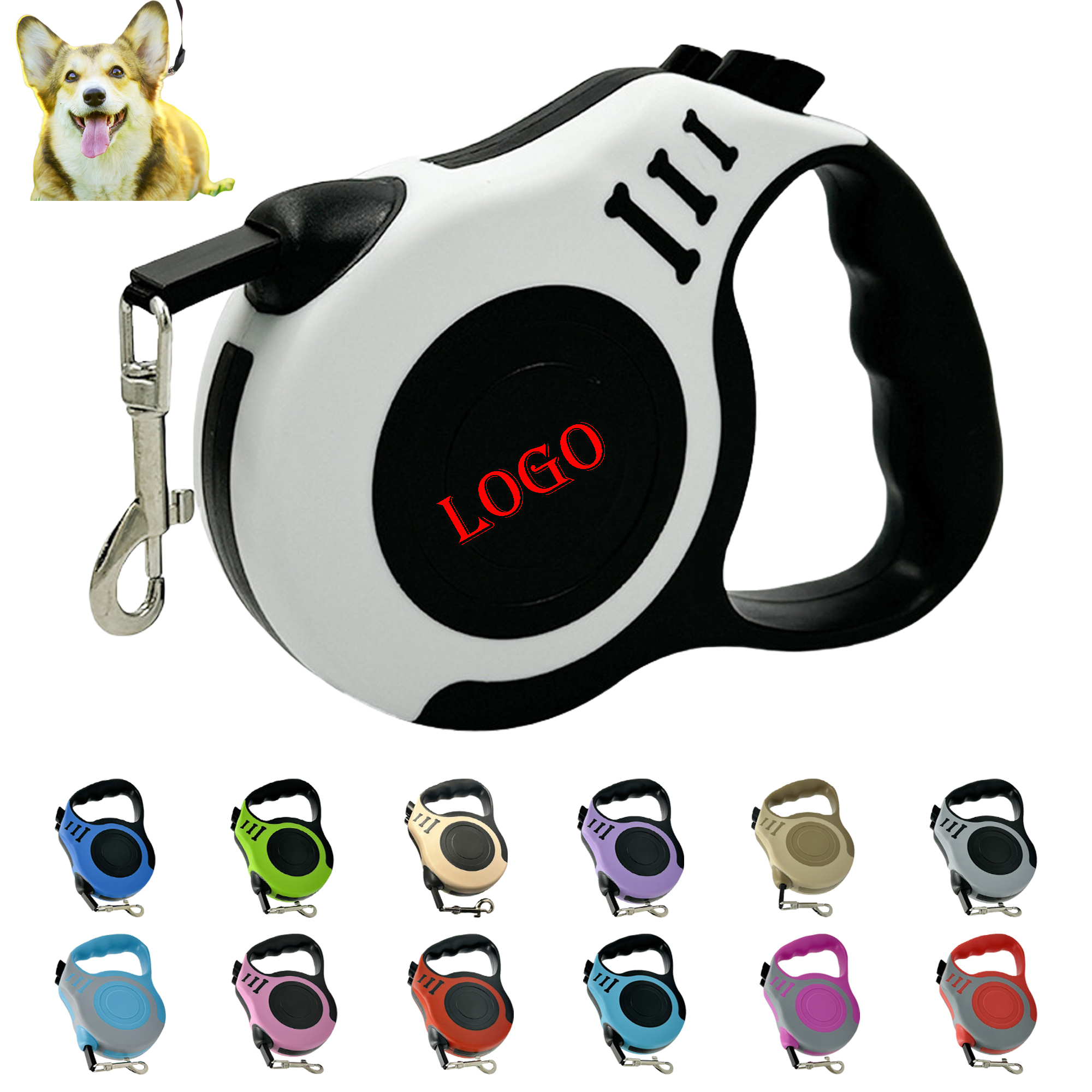 Ergonomic Handle Dog Leash - Pressure Relief Grip & Anti-Slip Control 6