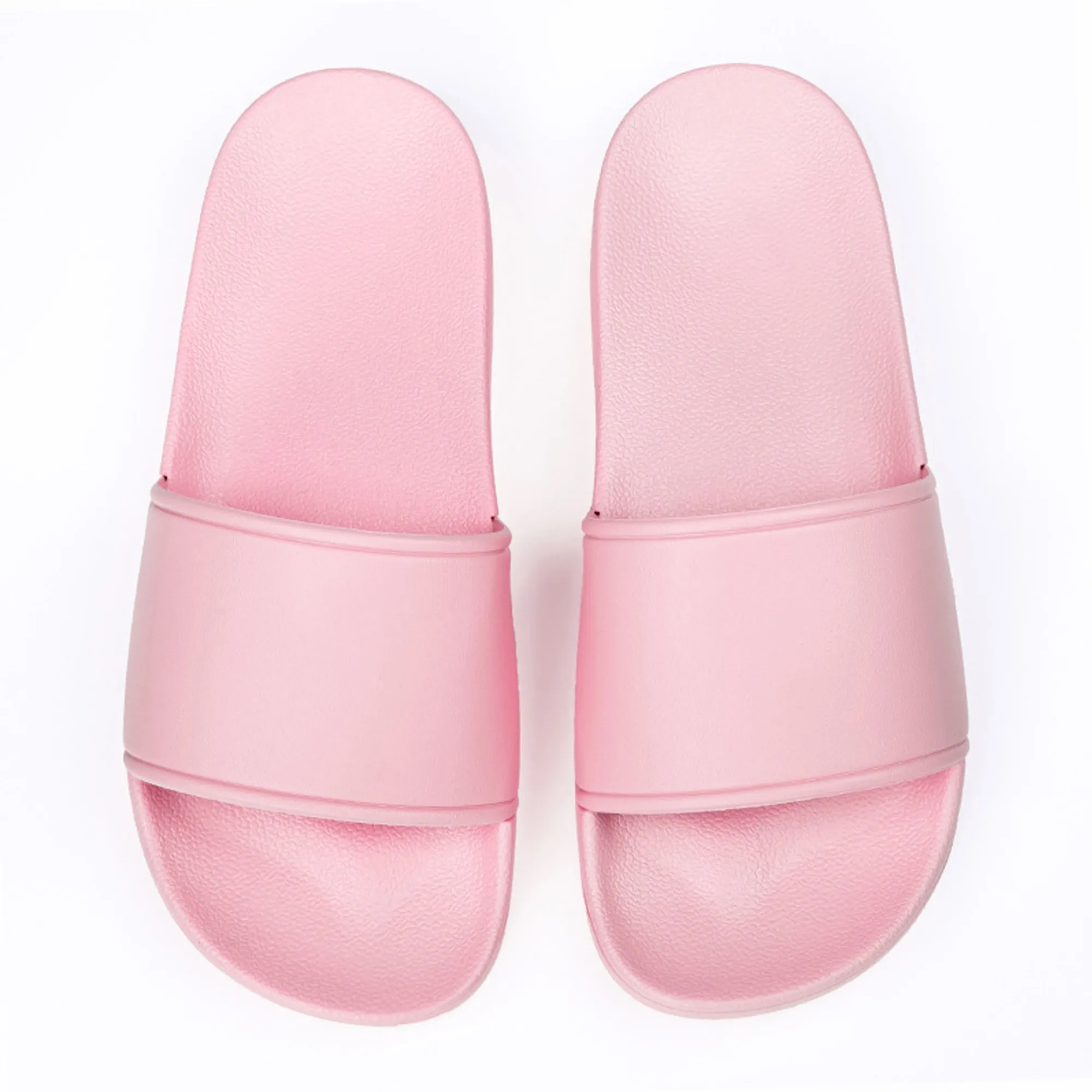MOQ 50PCS Custom Home PVC Non-slip Slipper Slide Sandals 28