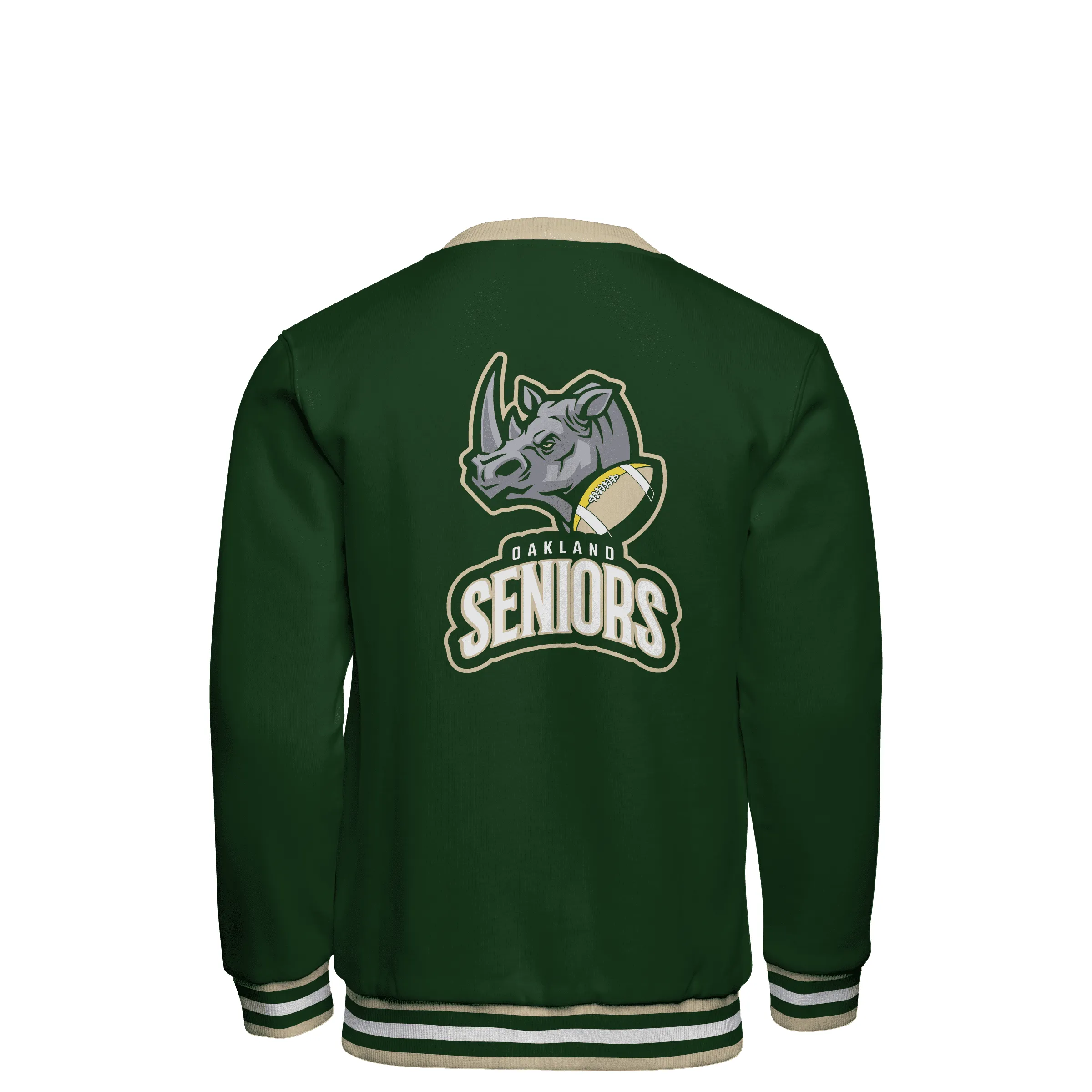 Fleece Varsity Cardigan With No Lining 18
