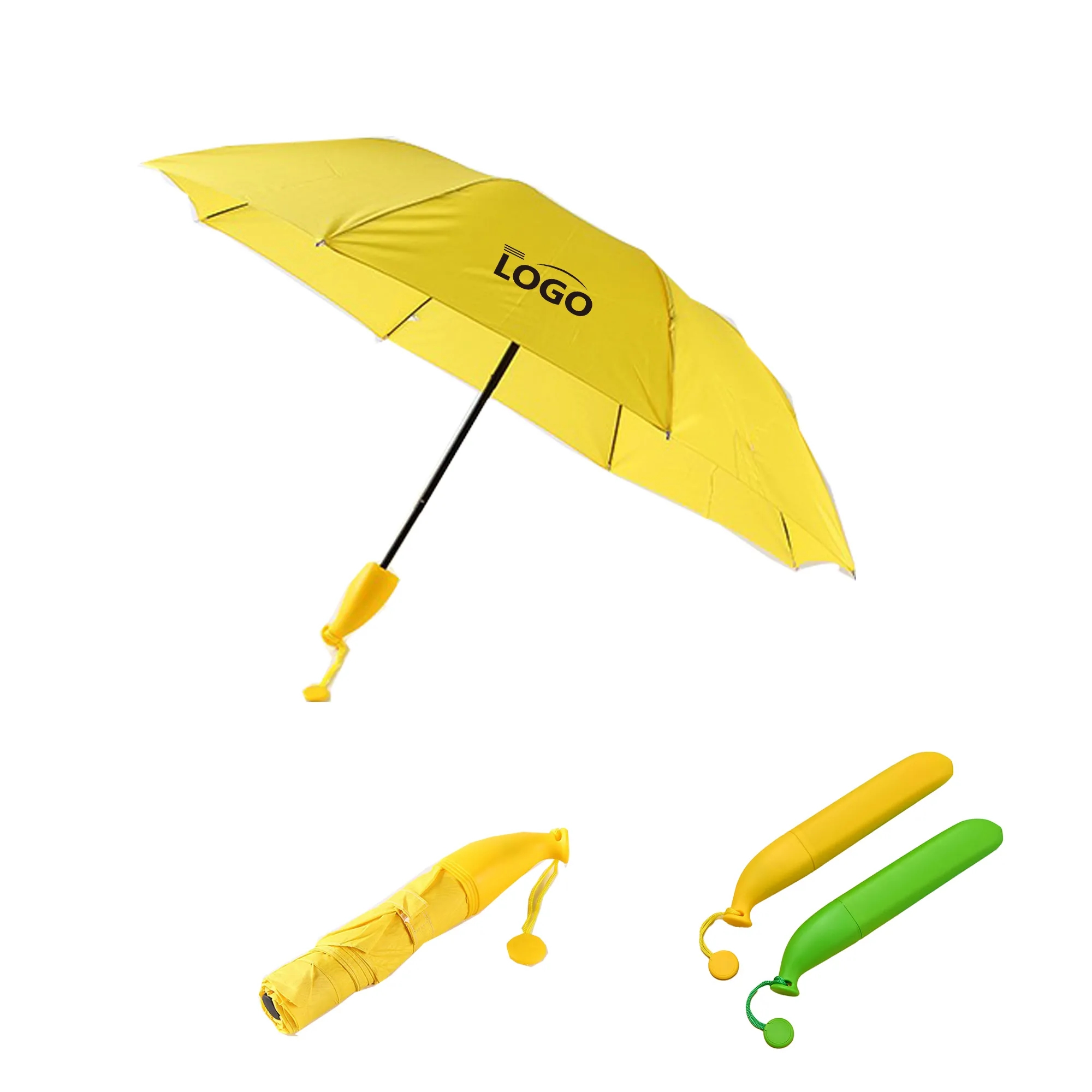 Banana Shaped Folding Umbrella MOQ 10pcs 5