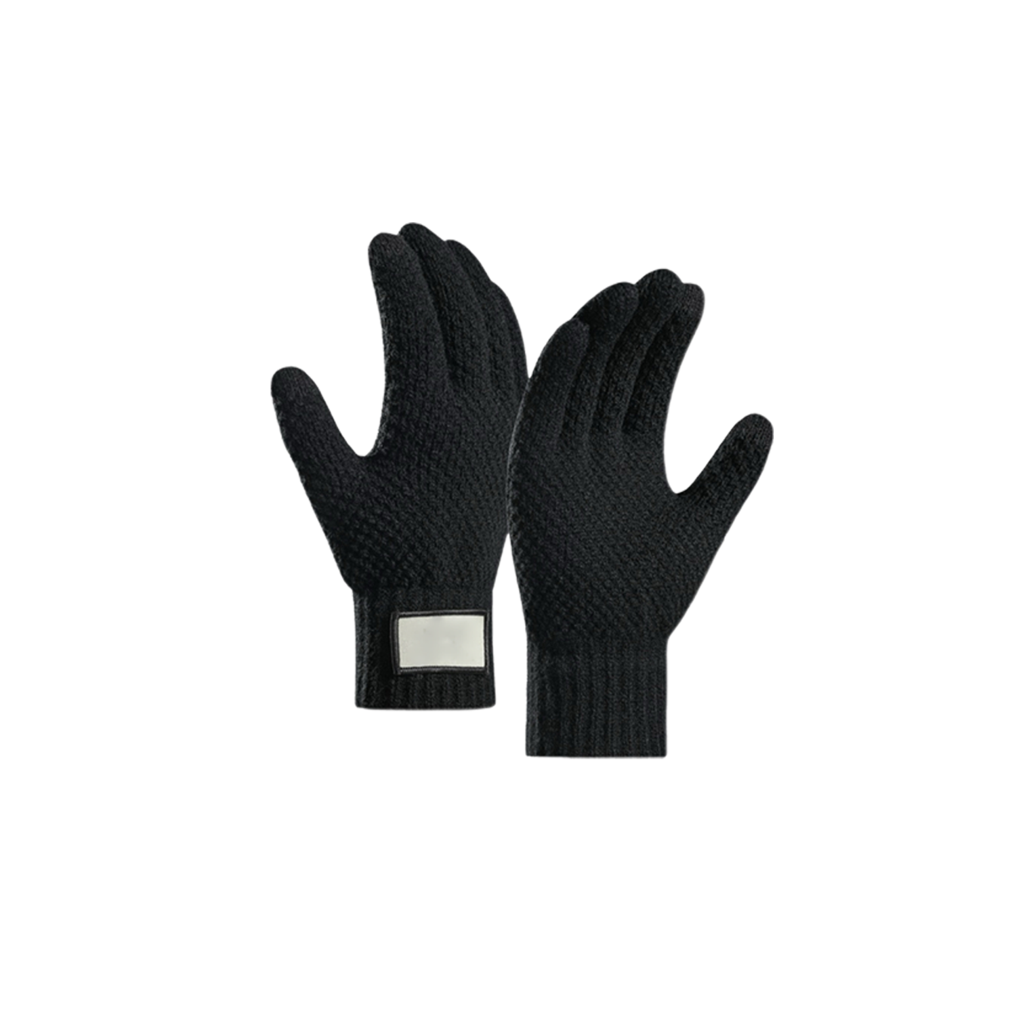 Knitted Warm Gloves With Soft Lining And Touch Screen Fingertips 3