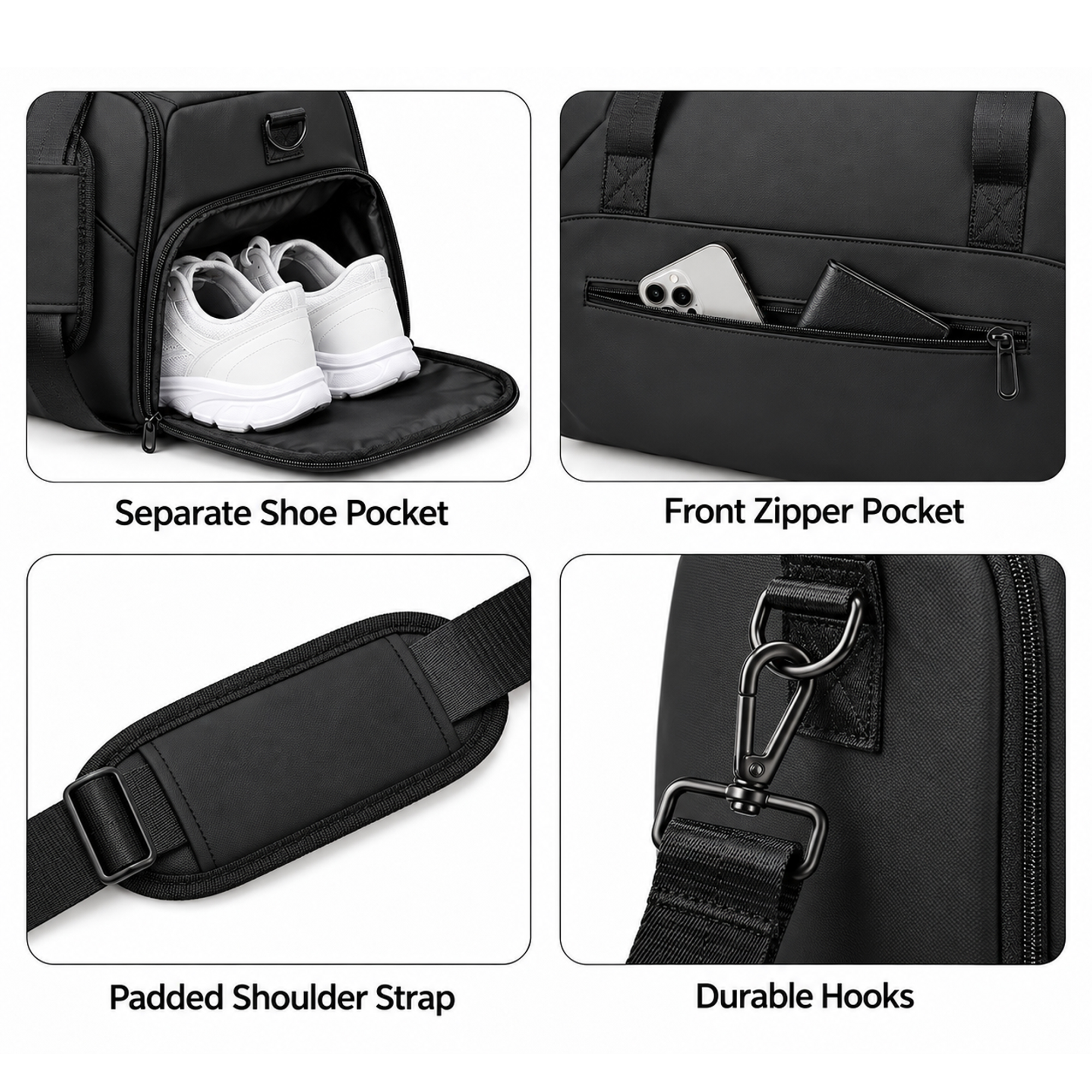 Foldable Convertible Travel Duffel Bag 4