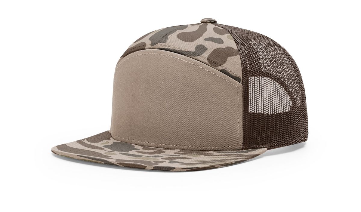 Printed 7 Panel Mesh Back 12