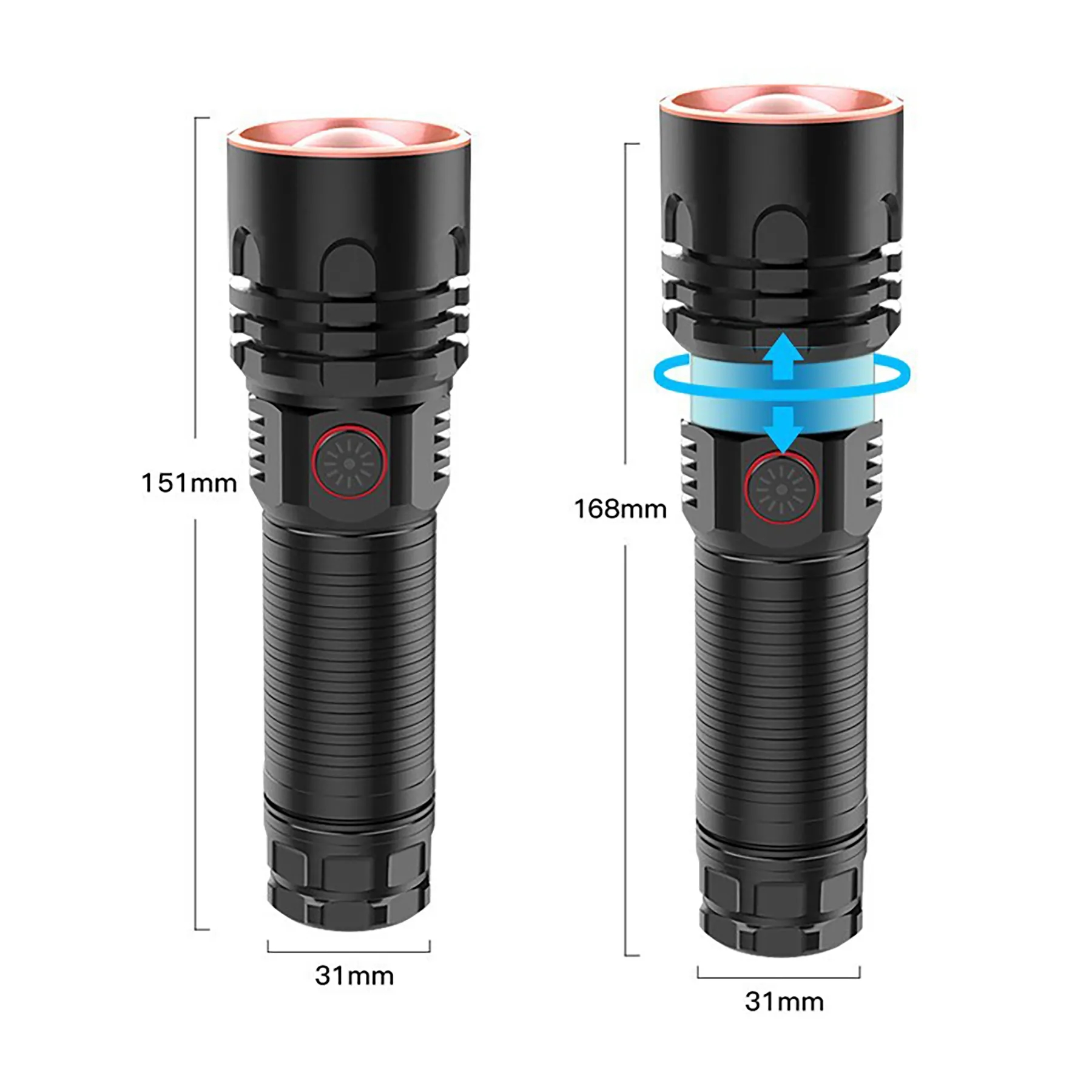 LED Rechargeable Flashlights 10