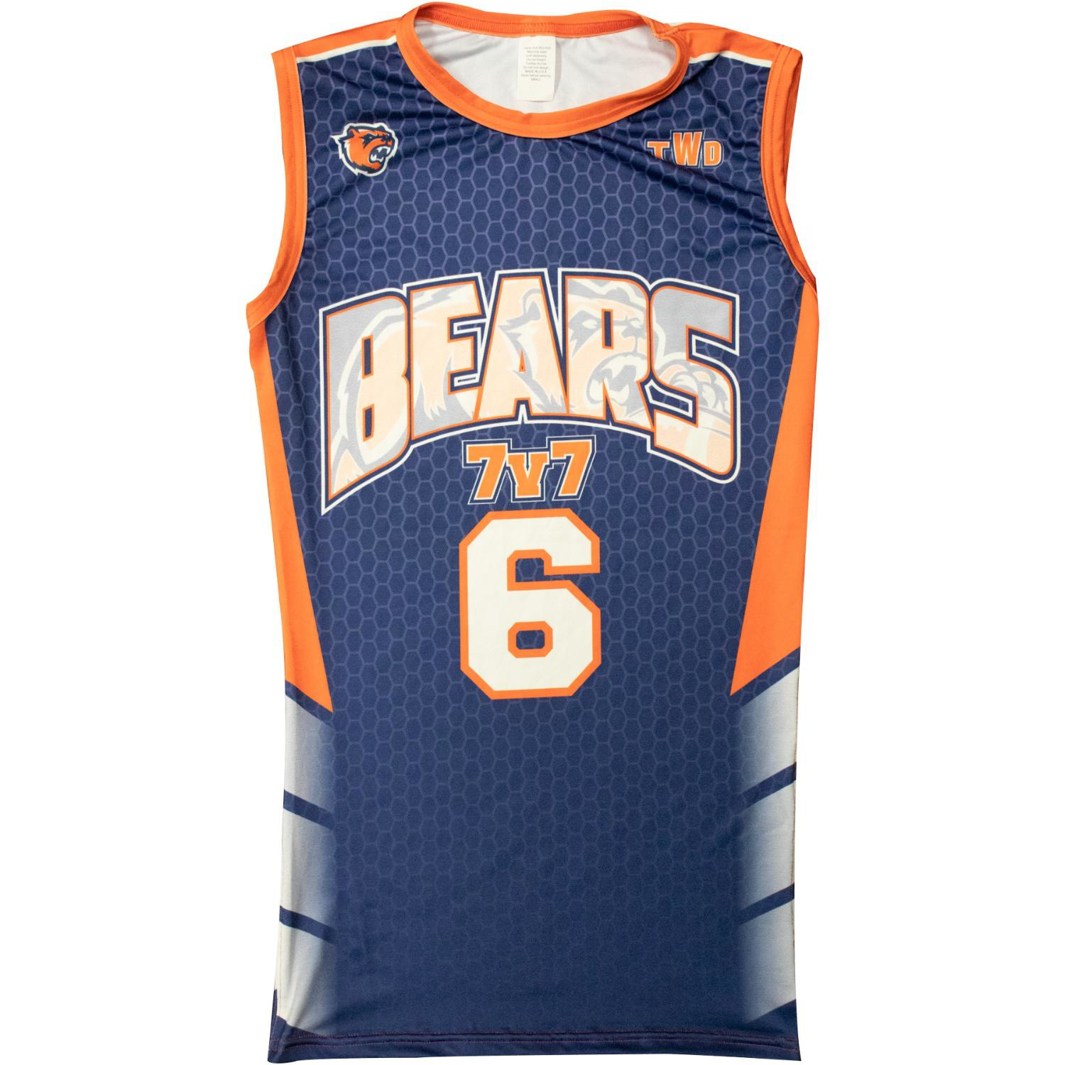 Cut & Sew Sublimated Sleeveless Compression Shirt