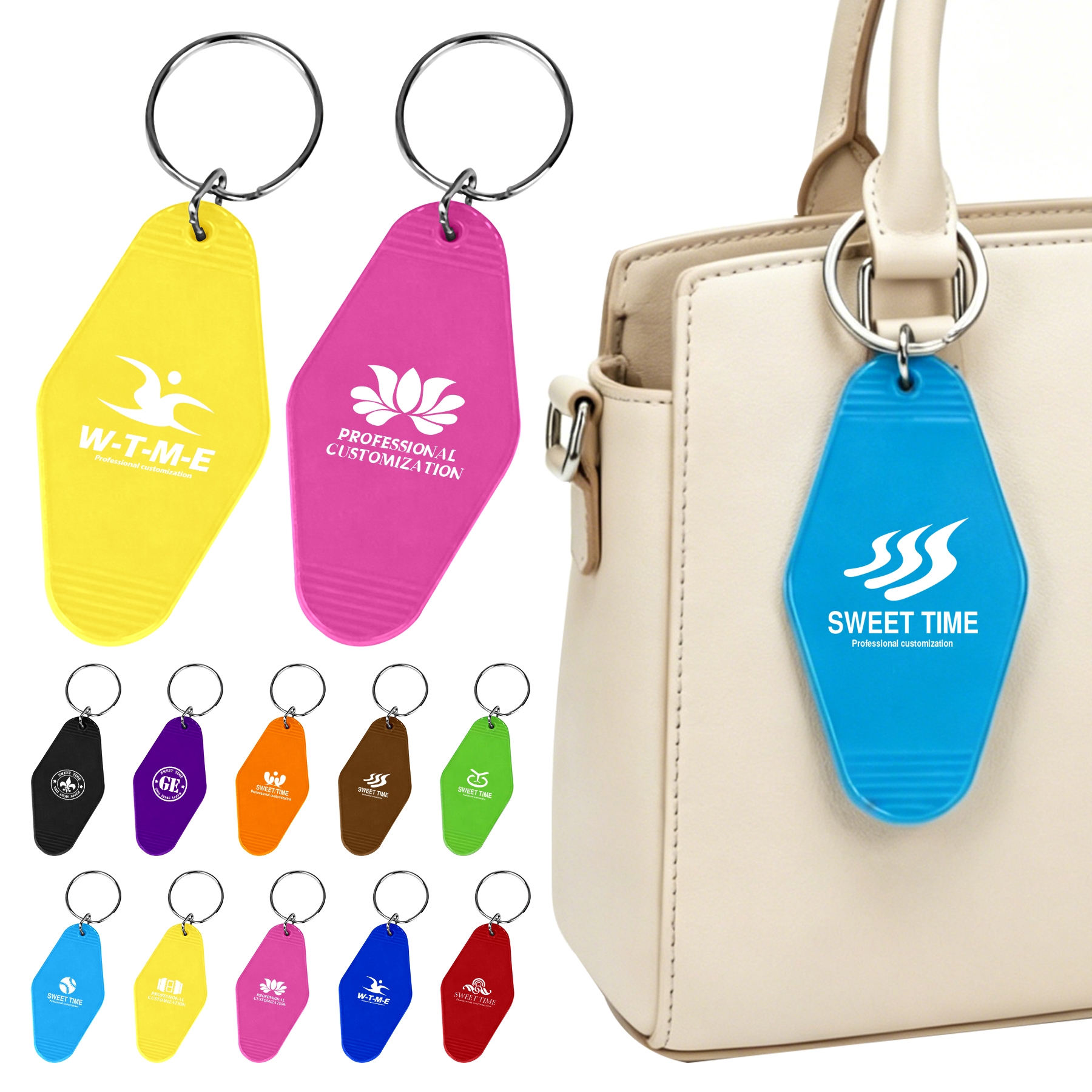 Hotel Keychain / Motel Key Tag