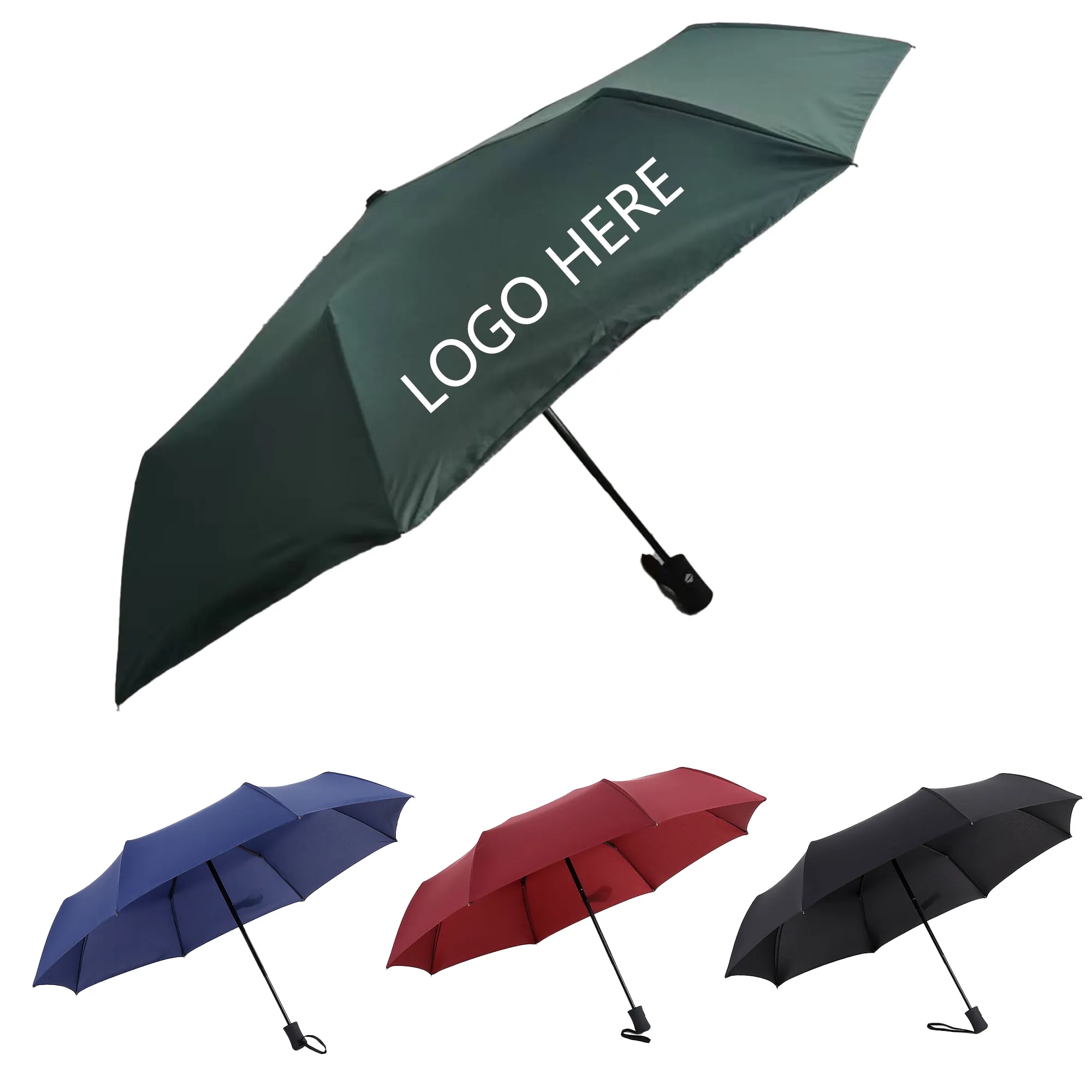 Fully automatic portable foldable umbrella